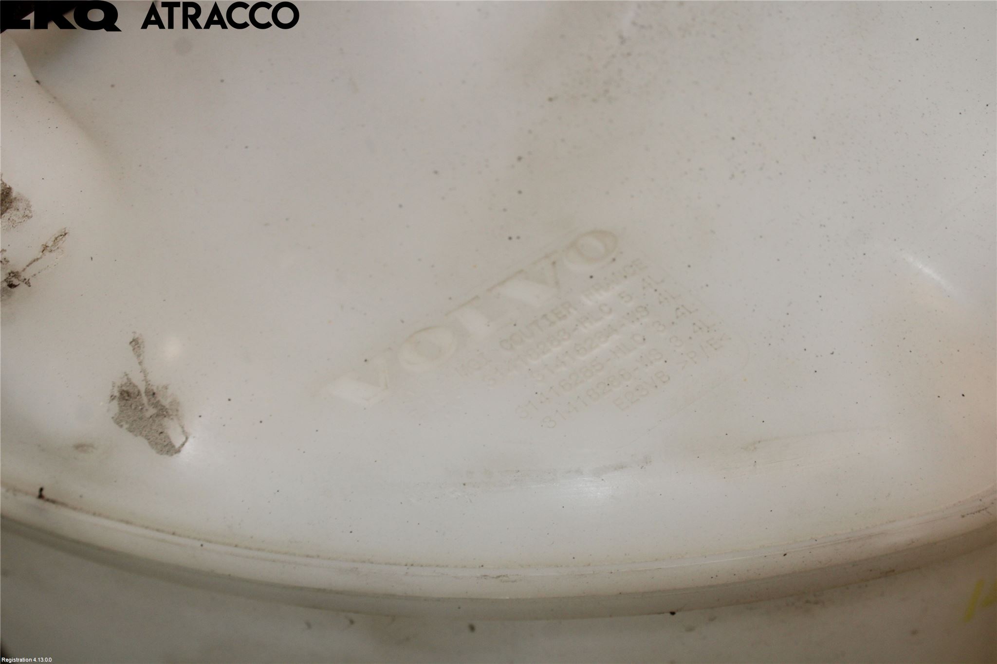 Volvo V60 CROSS COUNTRY 16-18 Spylerbeholder Frontrute