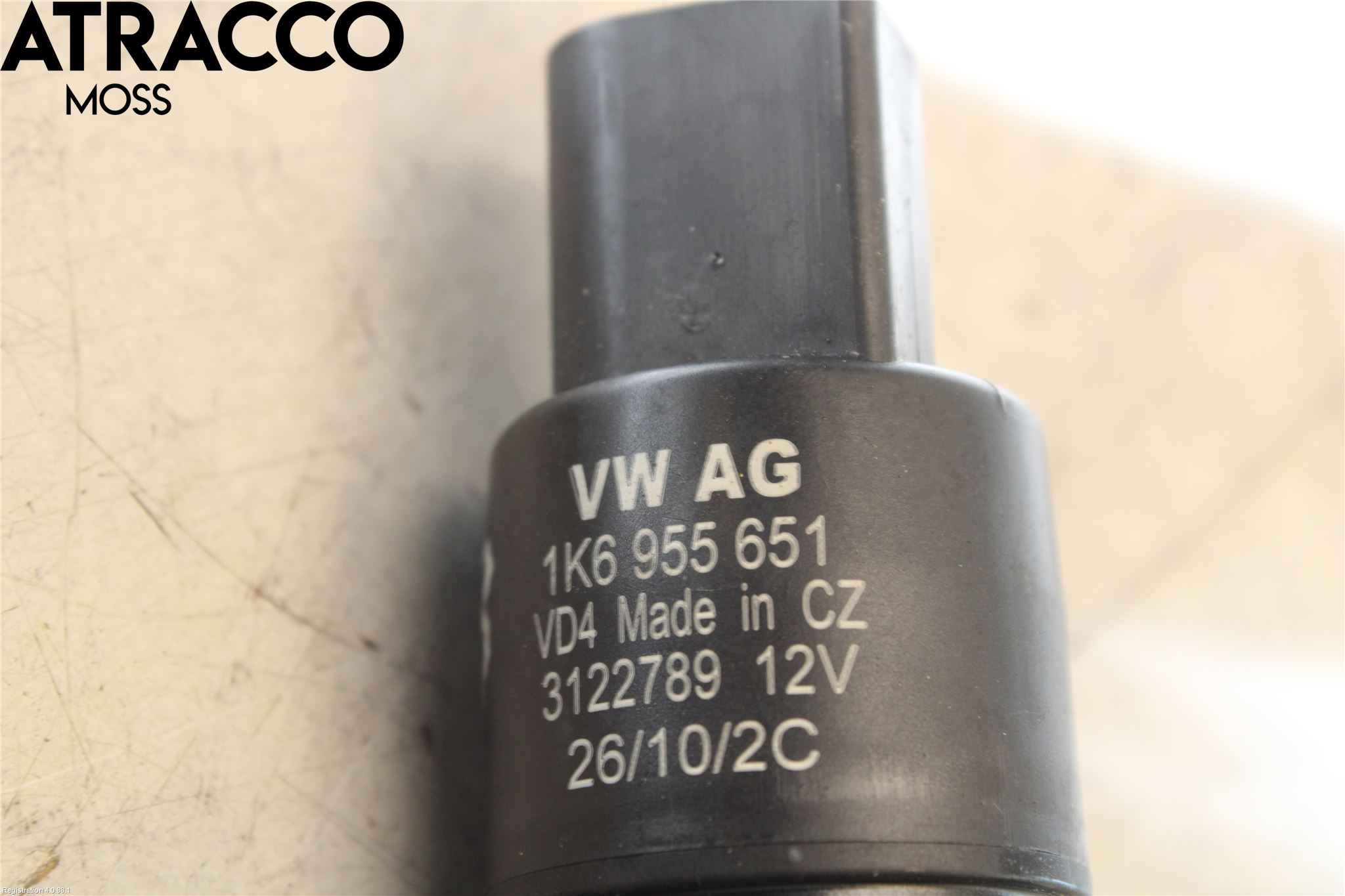Volkswagen VW GOLF VI 09-13 Spylerpumpe Høytrykk