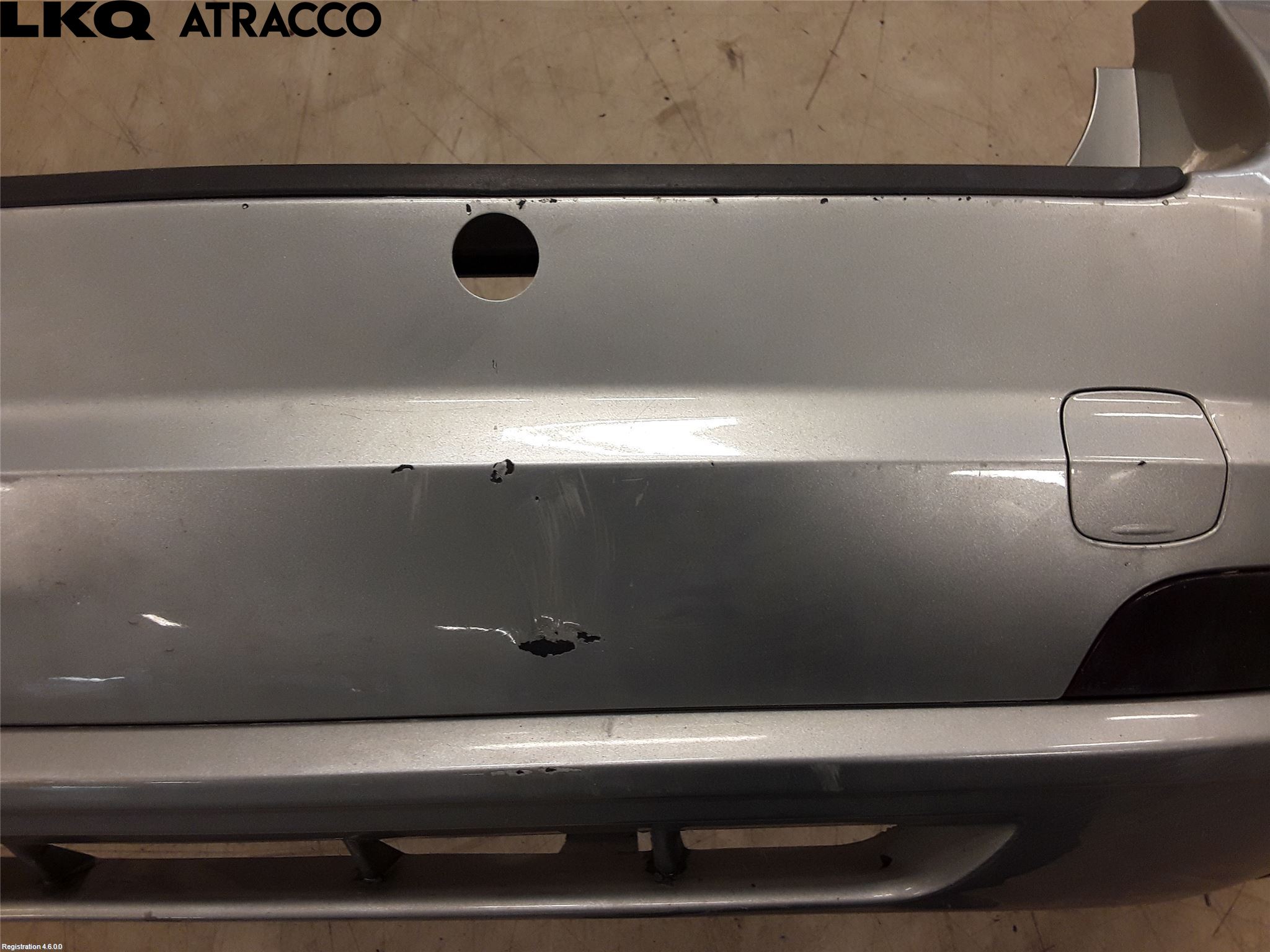 Volvo V50 08-12 Støtfanger Bak