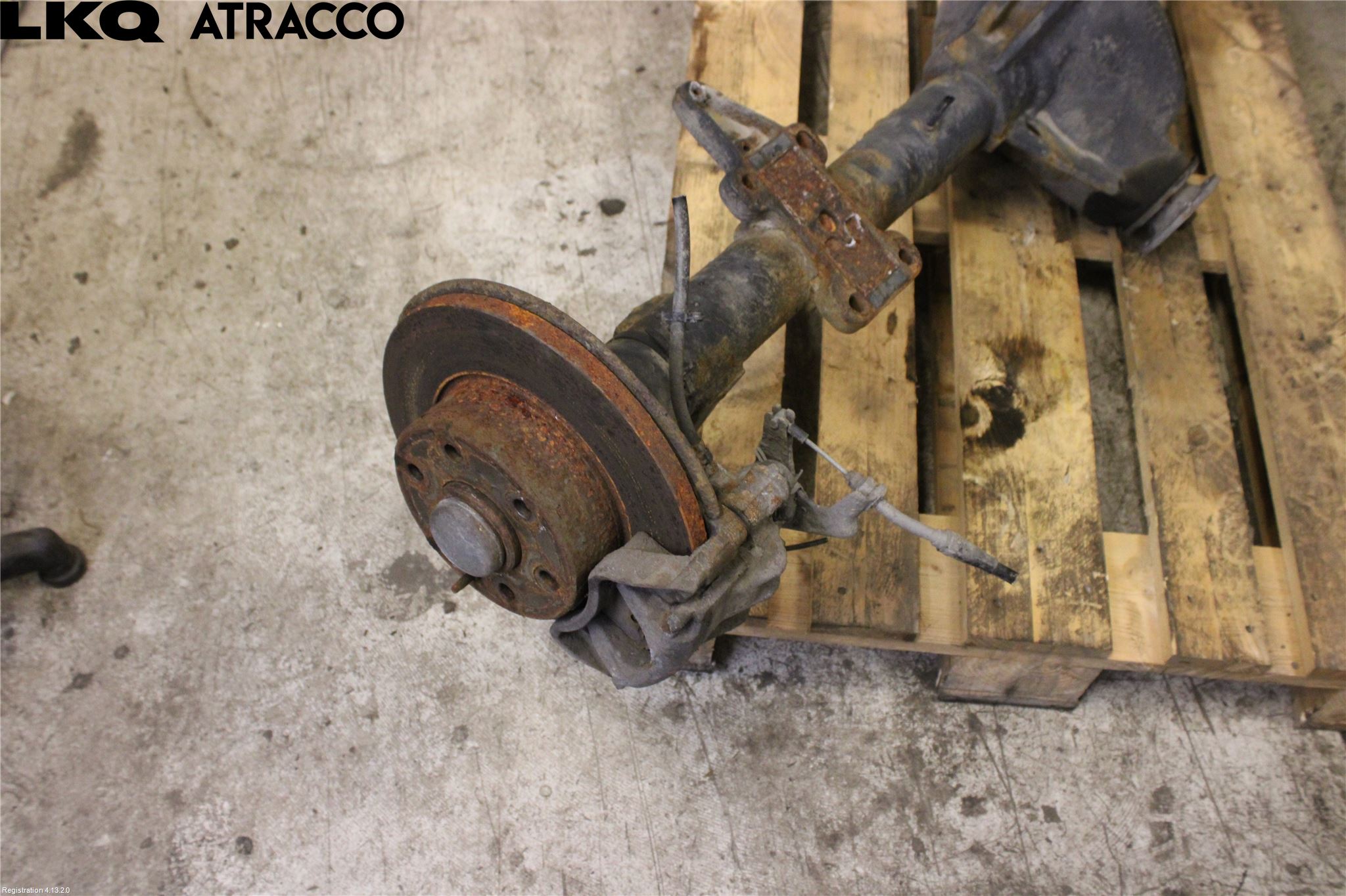 Iveco DAILY 14->> Bakaksel