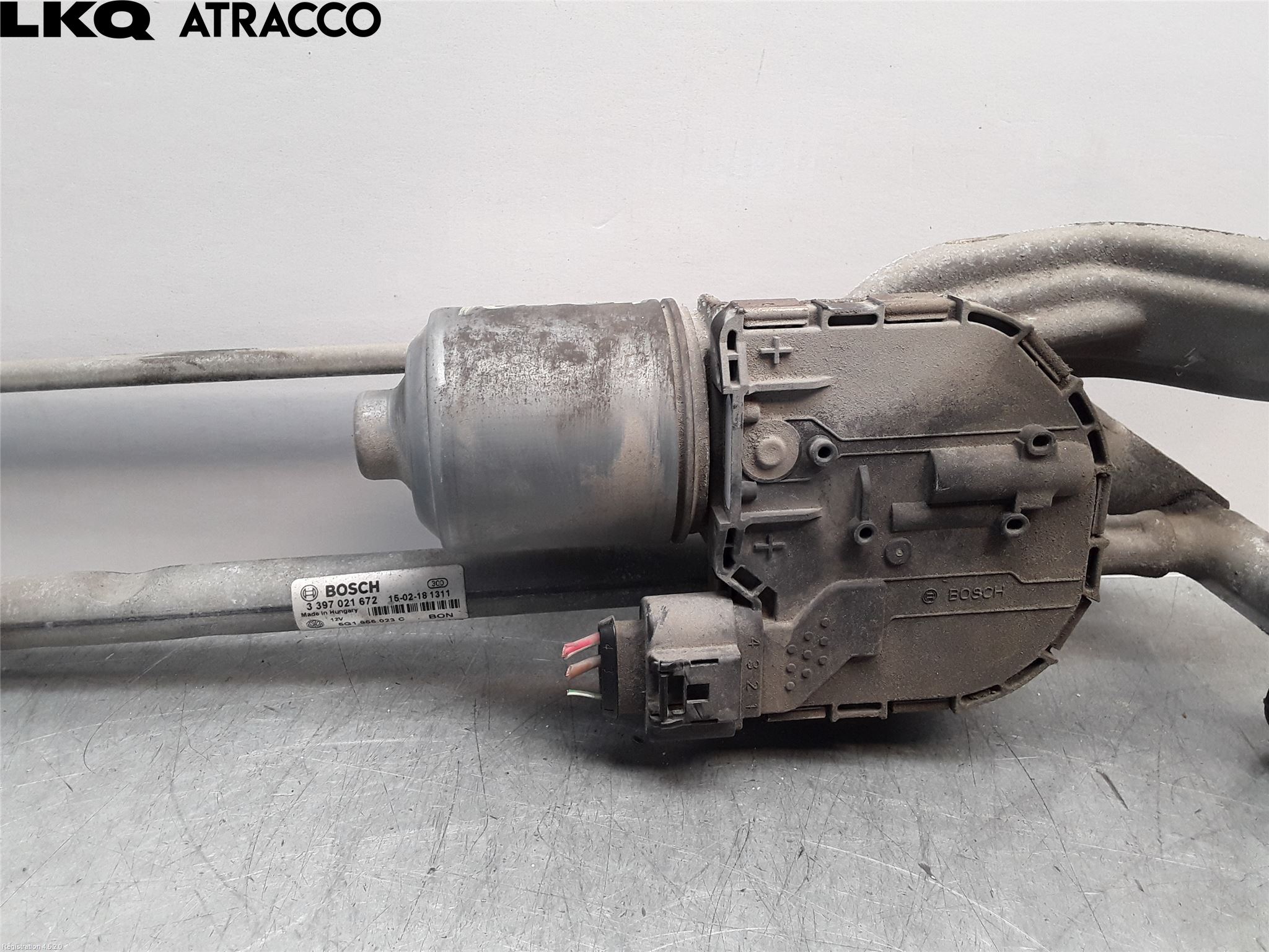 Volkswagen VW GOLF / E-GOLF VII 13-20 Viskermotor Frontrute