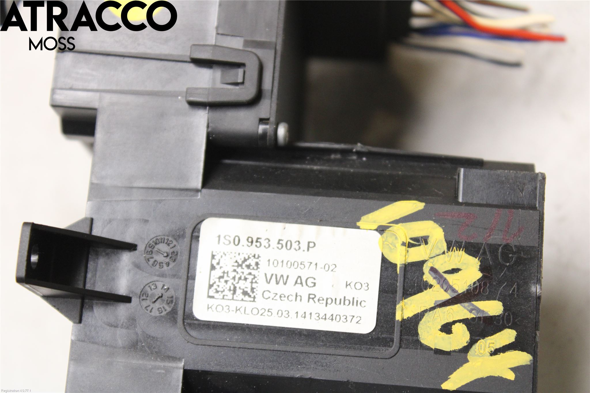 Volkswagen VW UP! / E-UP! Bryter Ratt Kombi H Og V