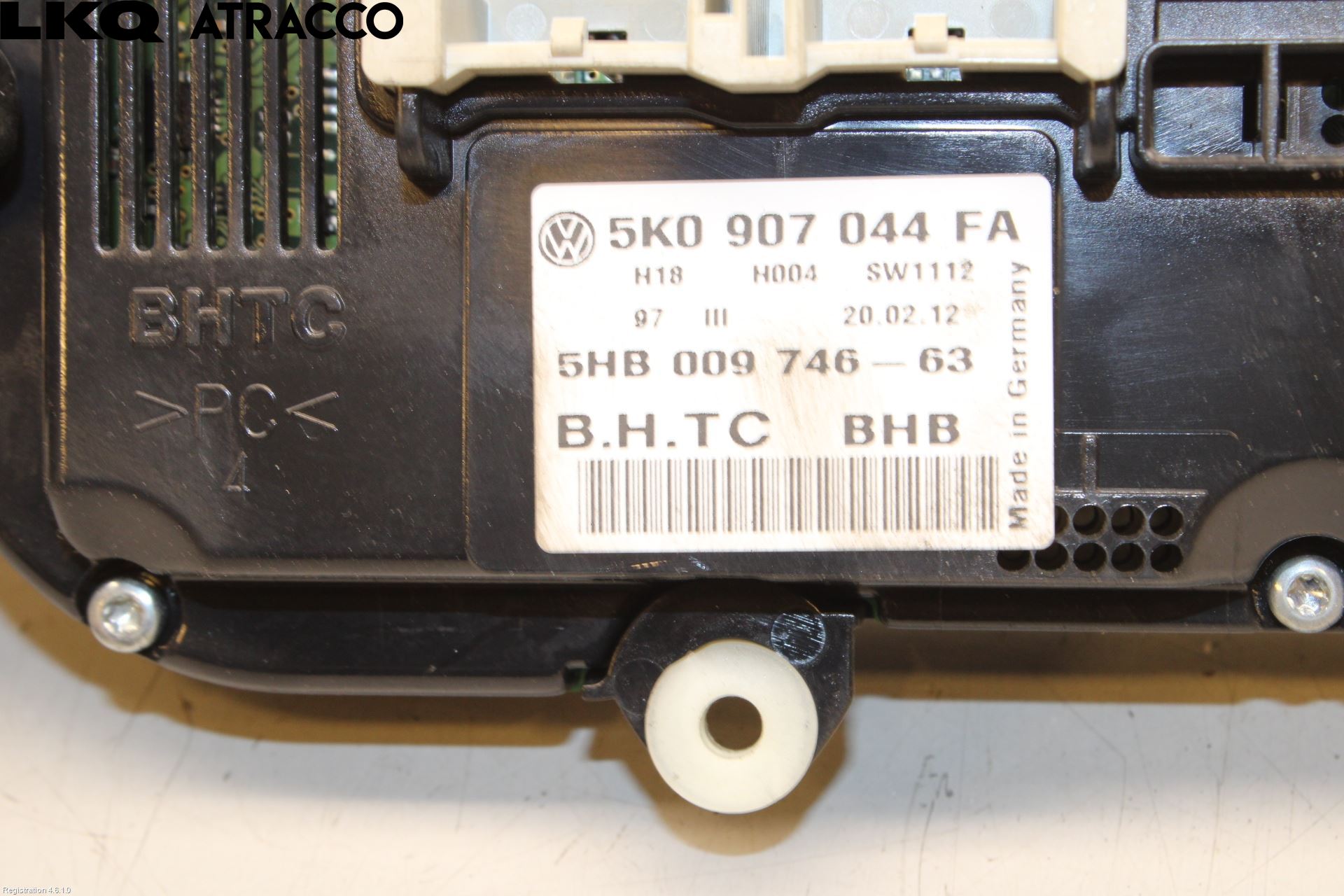 Volkswagen VW TIGUAN 07-16 Varme Ac Betjening-Display