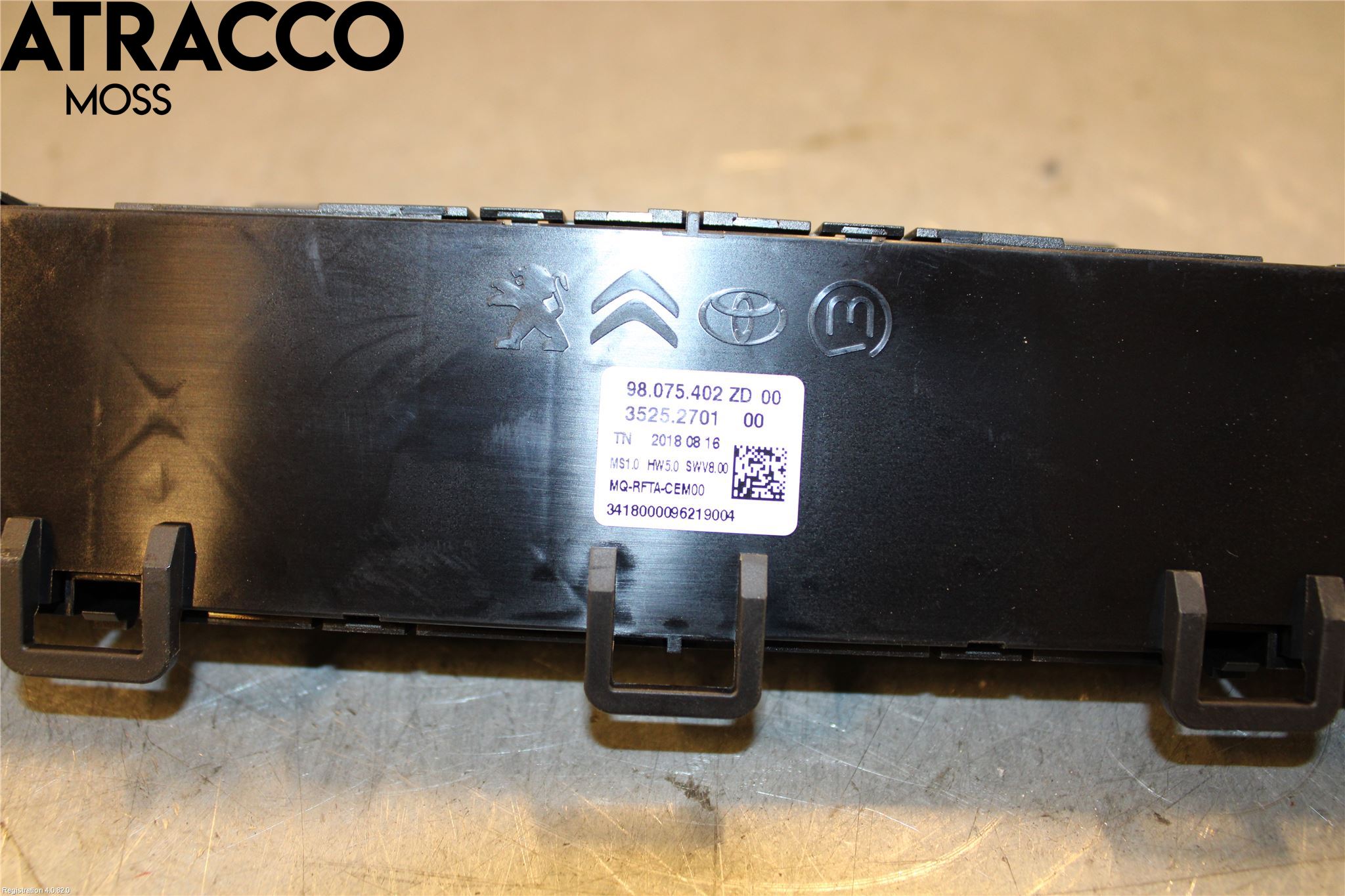 Peugeot RIFTER/E-RIFTER 19- Varme Ac Betjening-Display