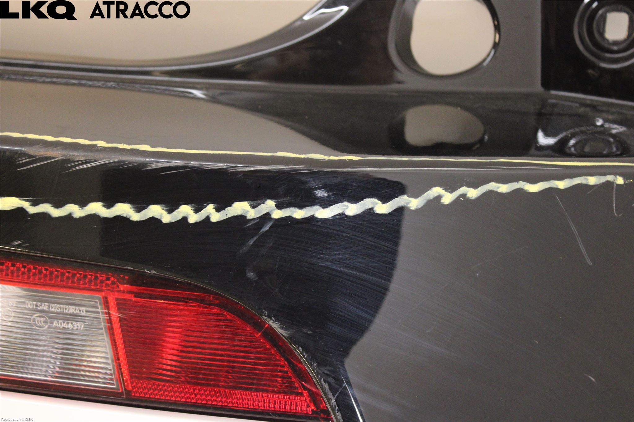 BMW i3 I01 13-22 Støtfanger Bak