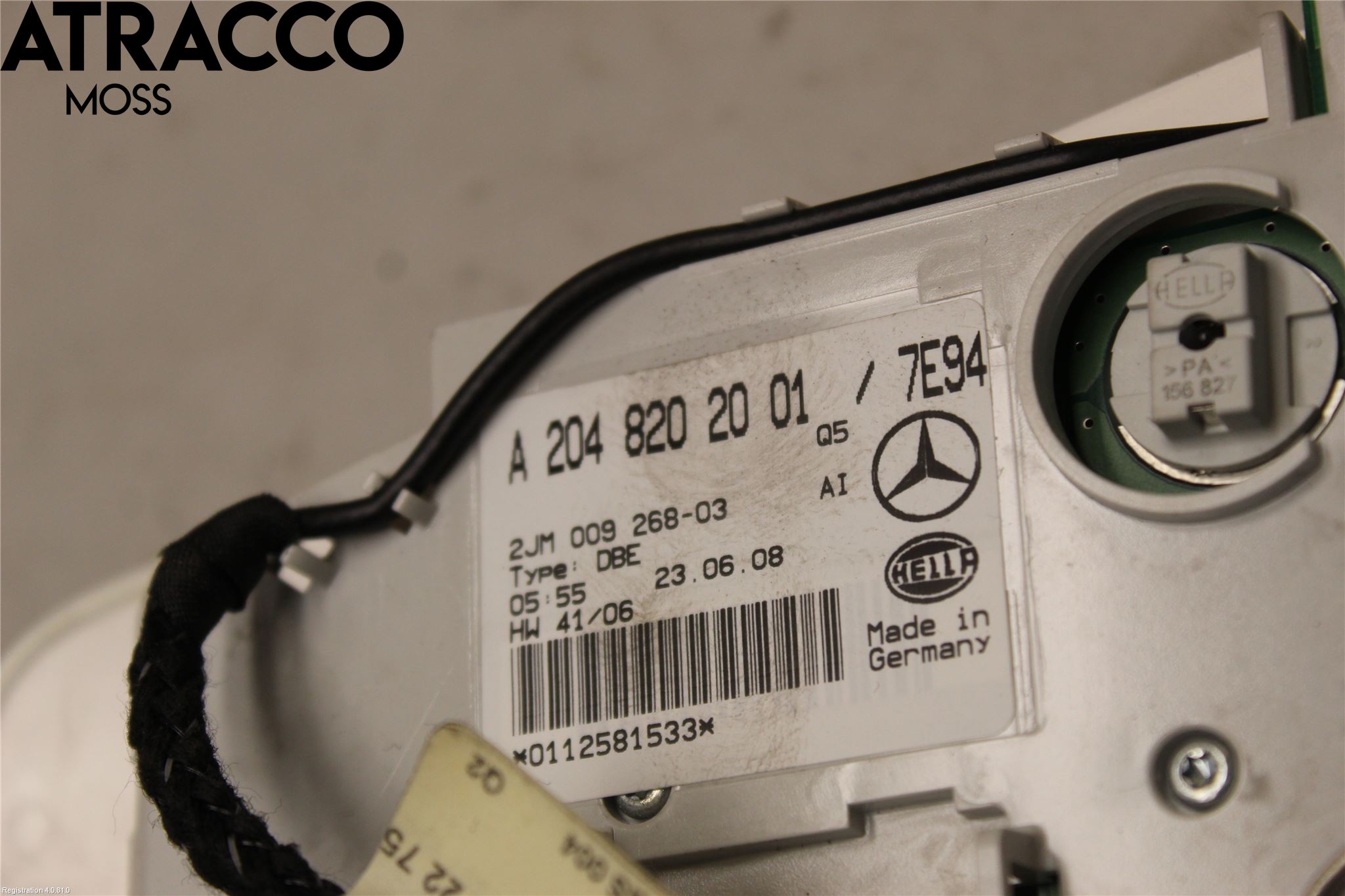 Mercedes-Benz MB C-KLASS (W204) 07-15 Innr Taklys