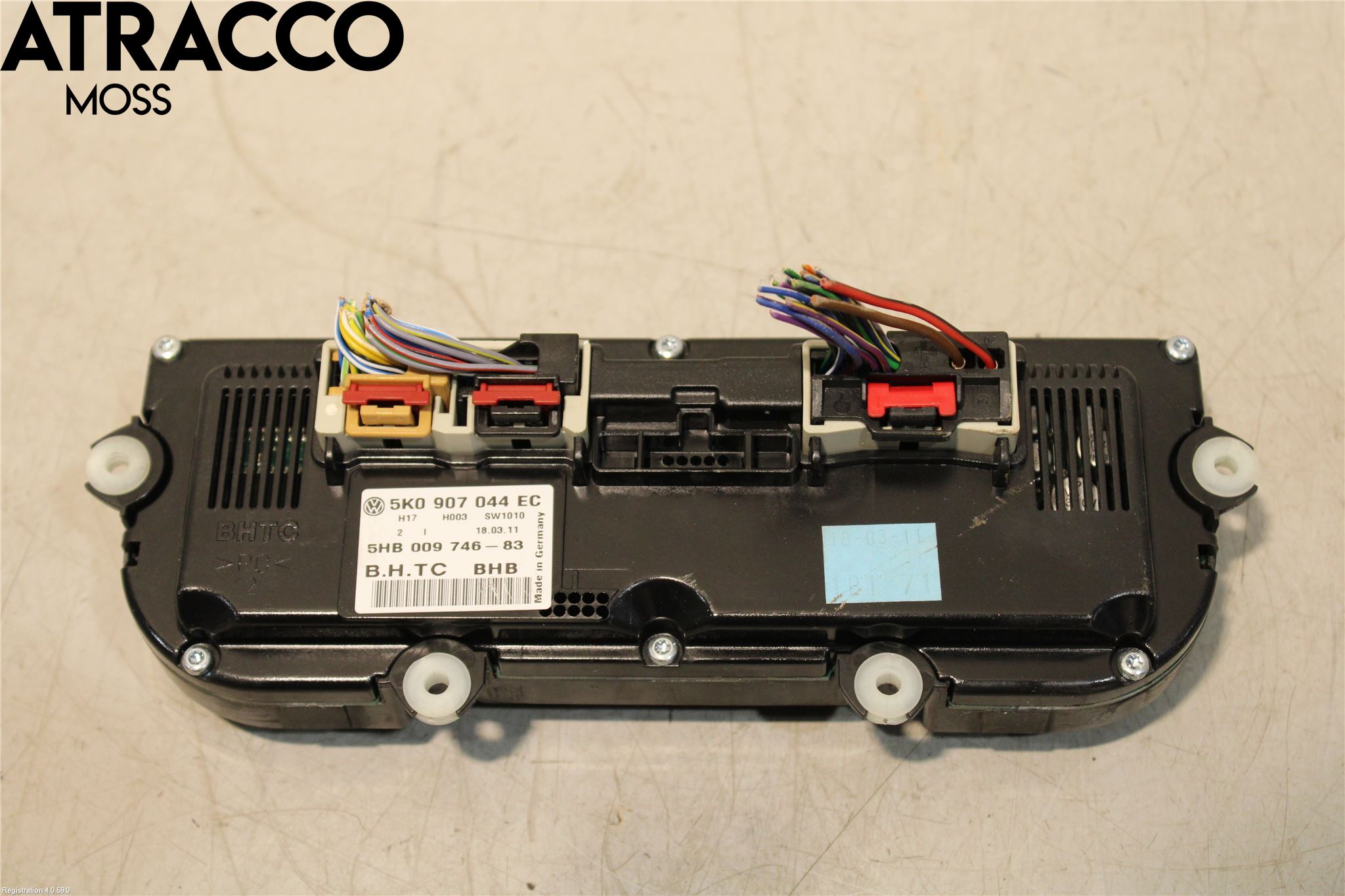 Volkswagen VW PASSAT CC 08-16 Varme Ac Betjening-Display