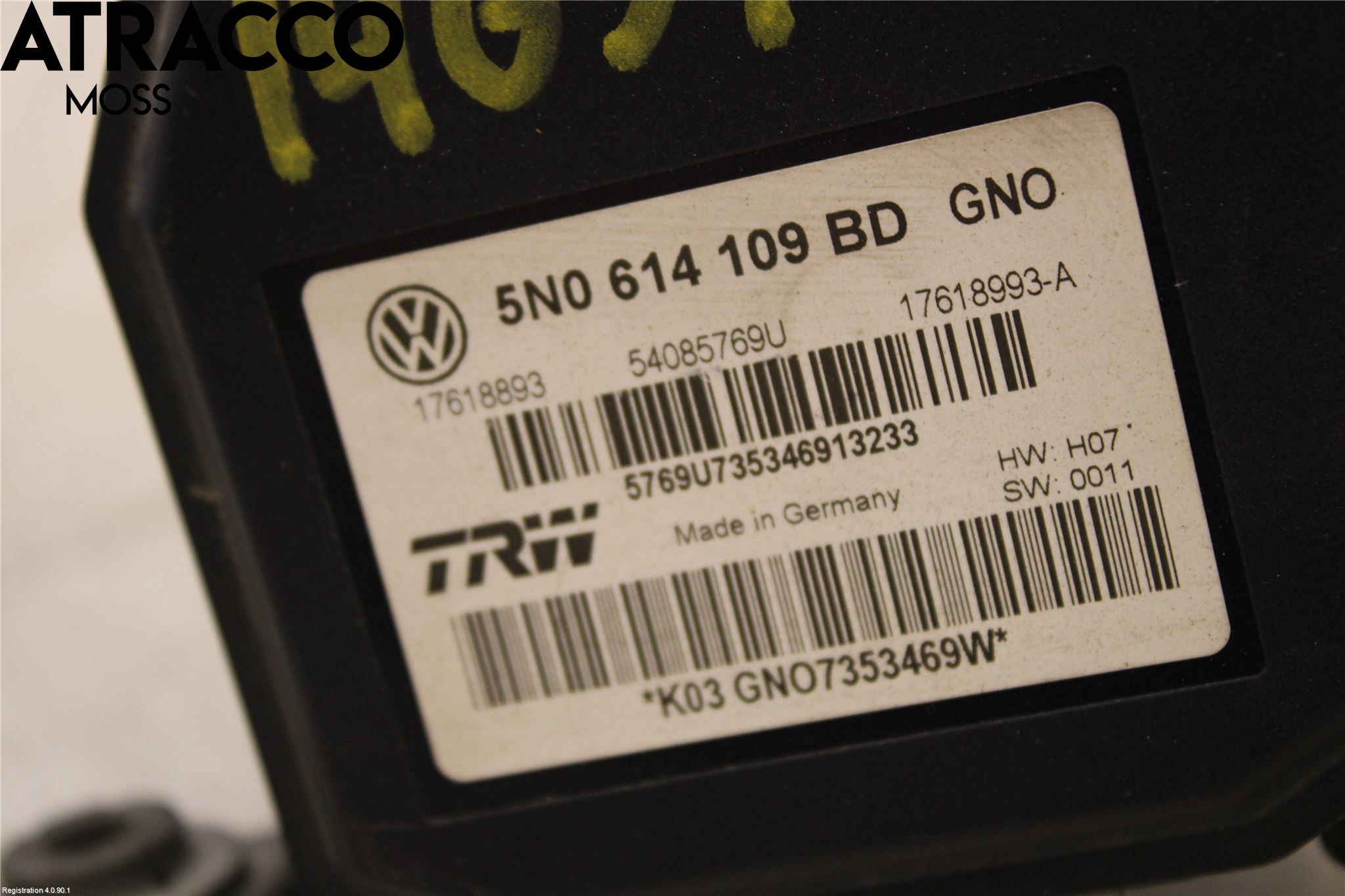 Volkswagen VW TIGUAN 07-16 Abs Hydraulikkaggregat