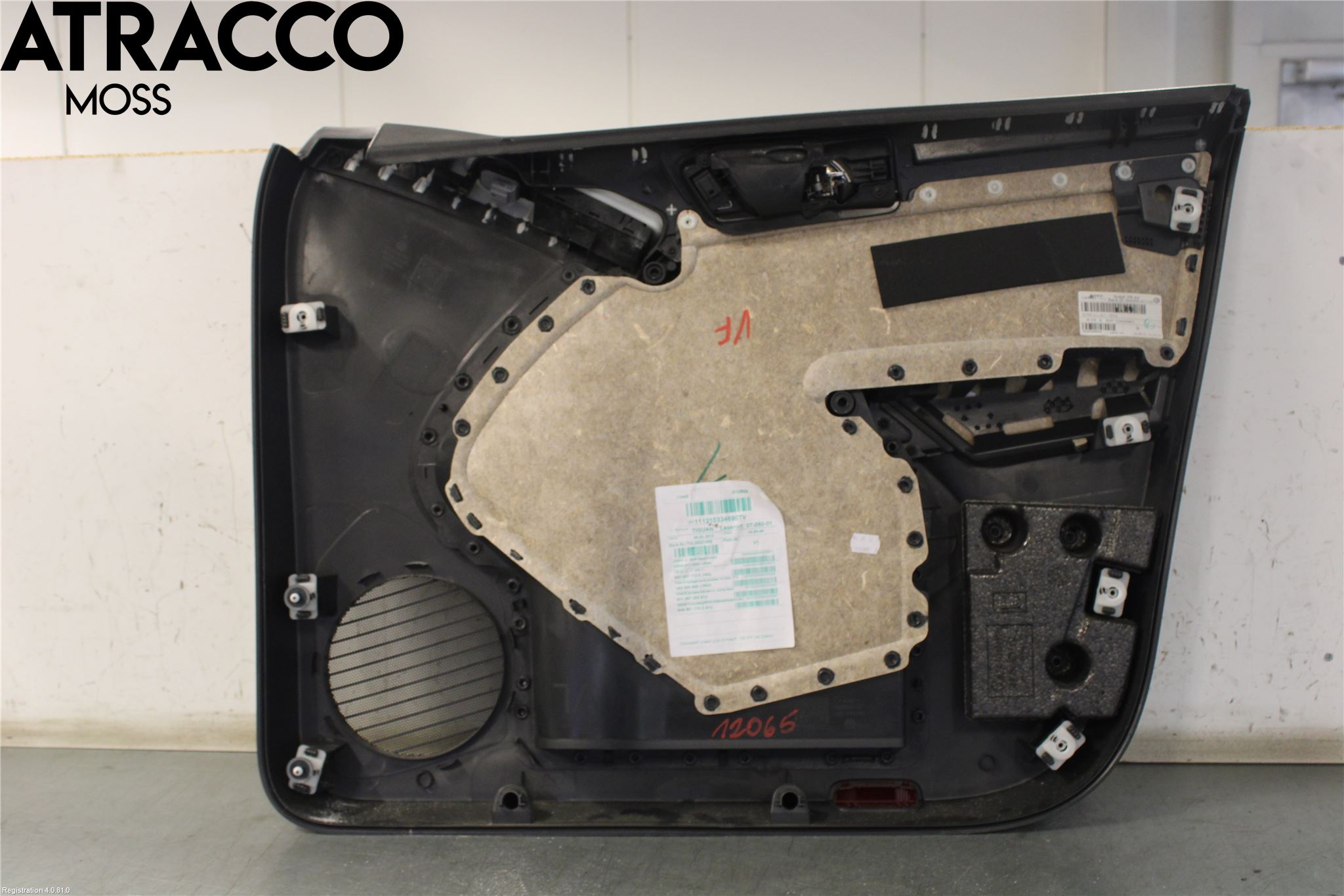 Volkswagen VW TIGUAN 07-16 Dørtrekk Innlegg Venstre