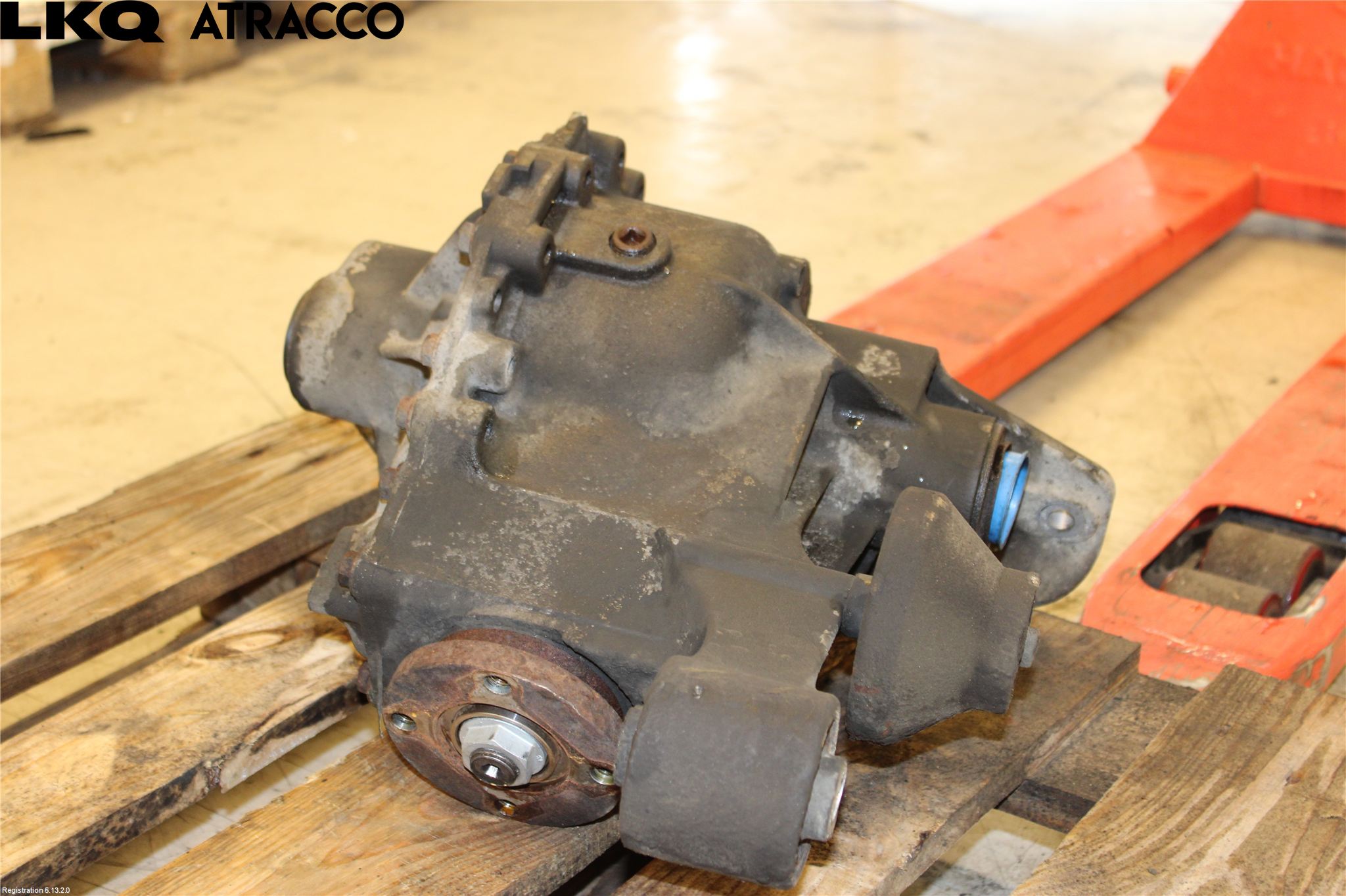 Landrover RANGE ROVER SPORT (L320) 05-09 Bakaksel Kardang Bak -Diff