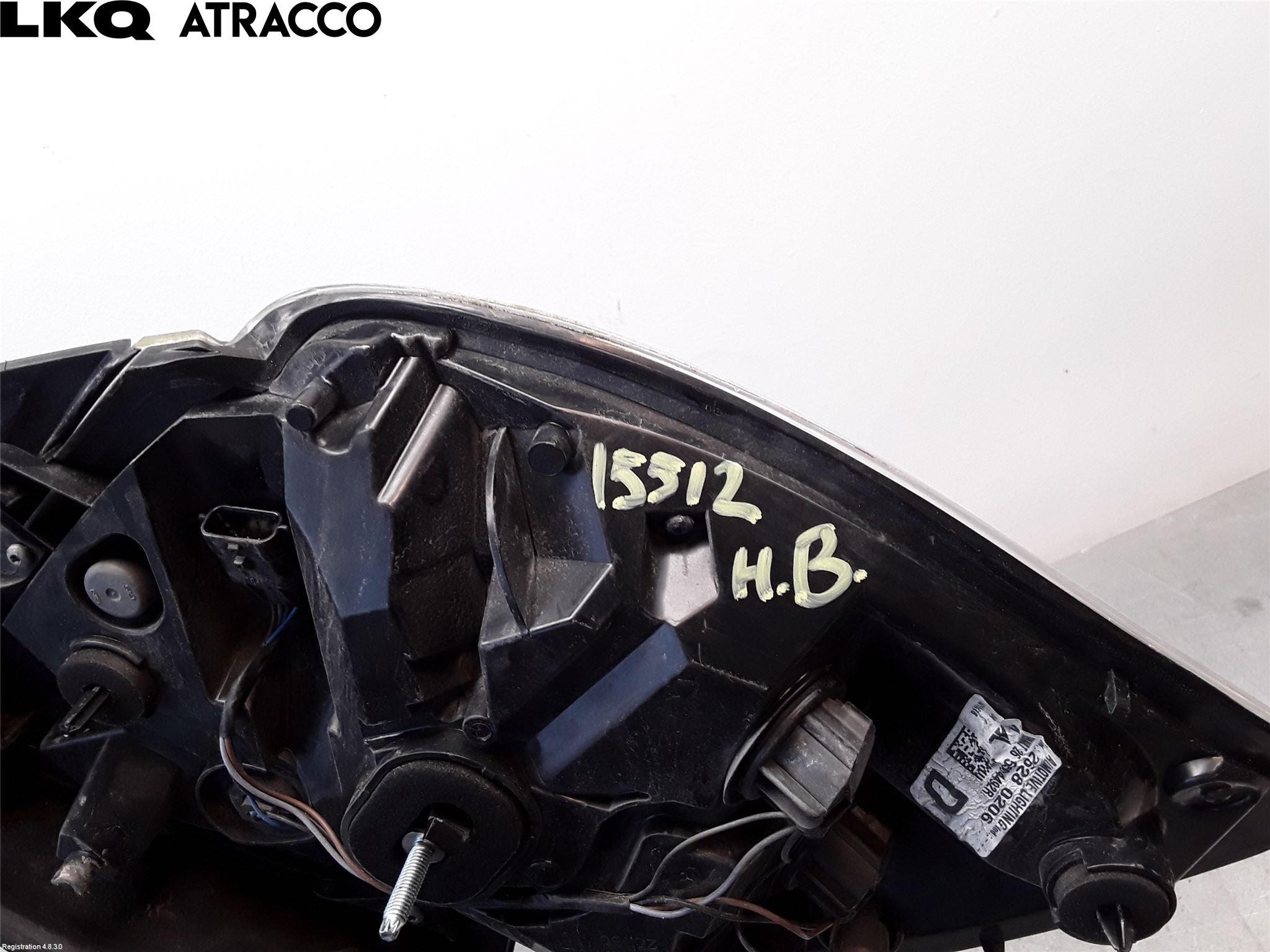 Renault ZOE/E-TECH 13- Baklykt Høyre