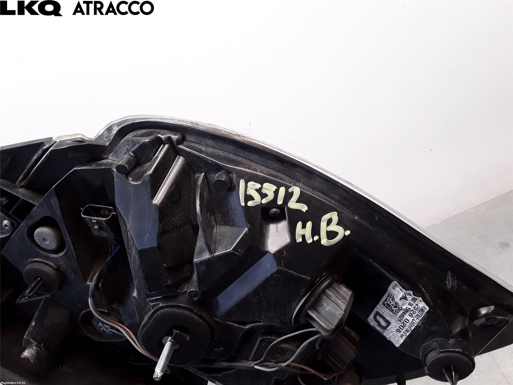 Renault ZOE/E-TECH 13- Baklykt Høyre