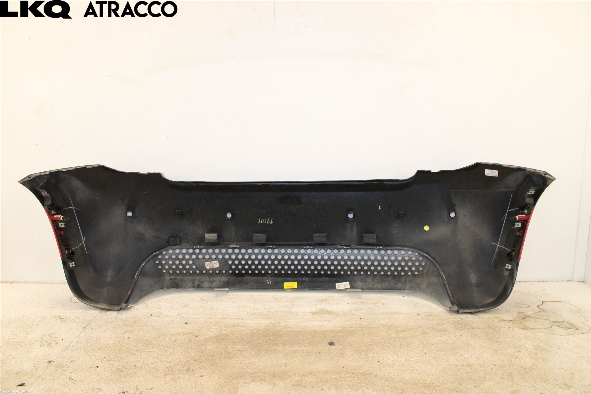 Fiat 500 07- Støtfanger Bak