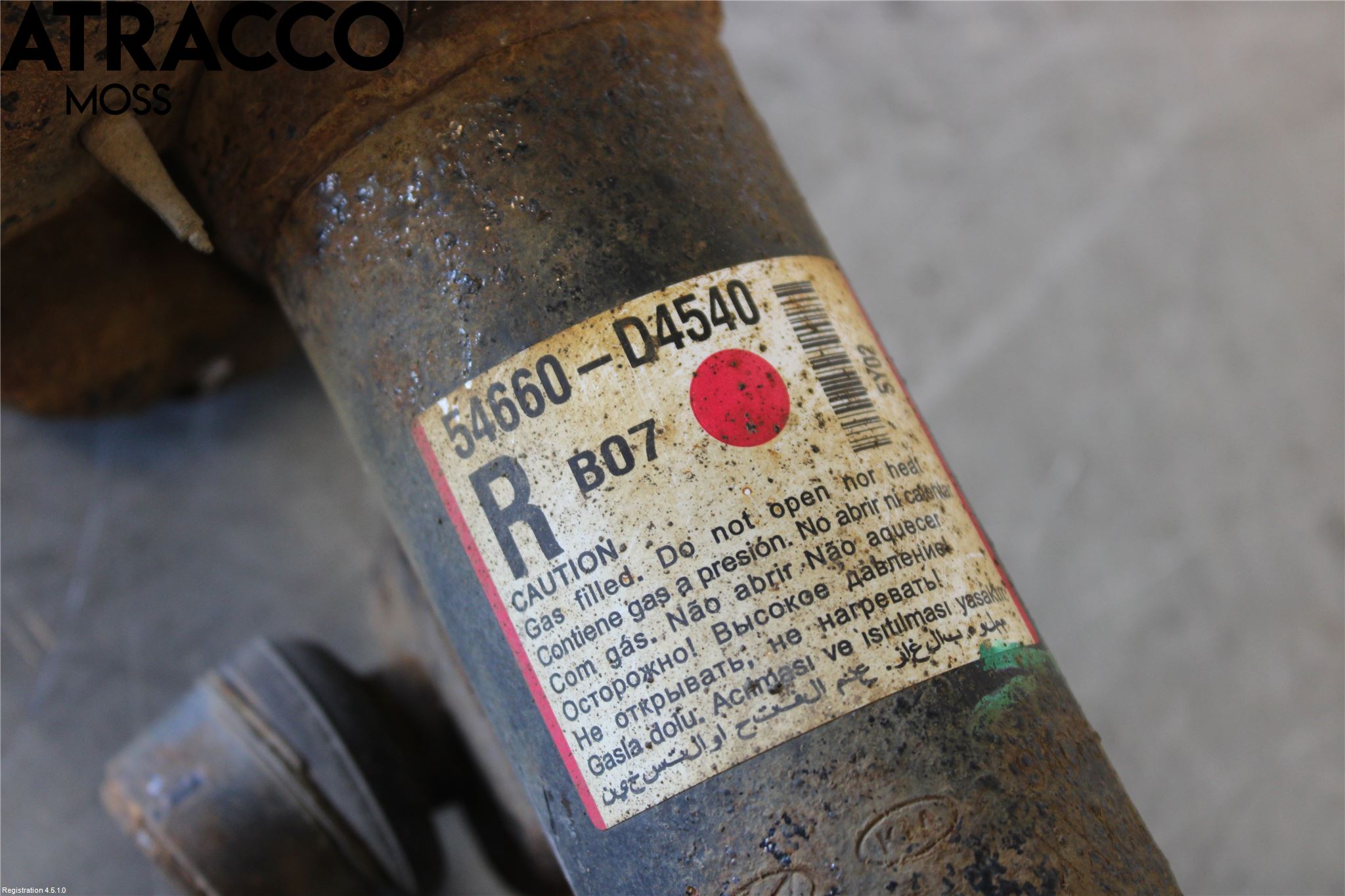 Kia OPTIMA 16-20 Fjærbein Foran Høyre