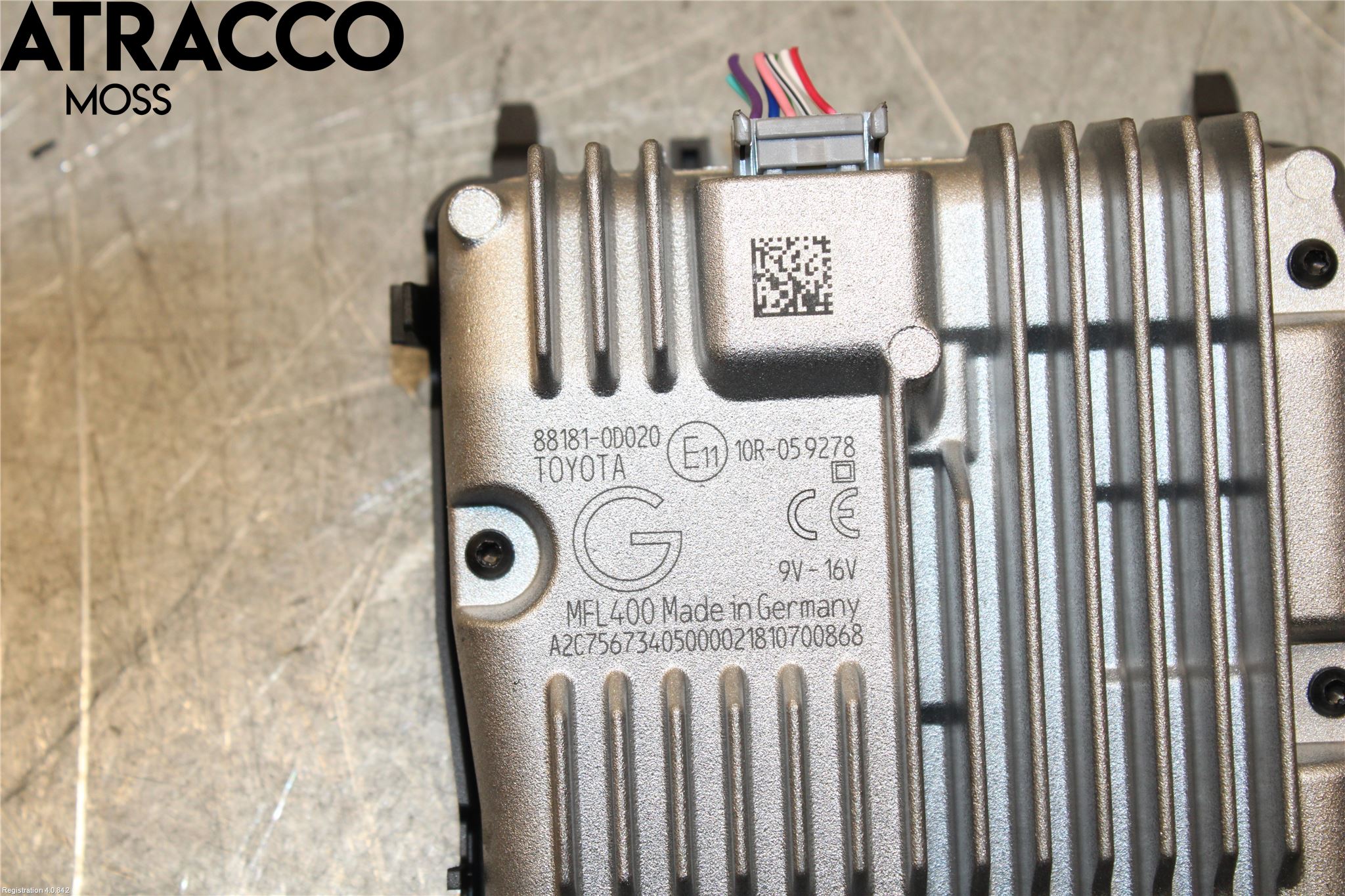 Toyota YARIS XP130 15-20 Parkeringshjelp Kamera