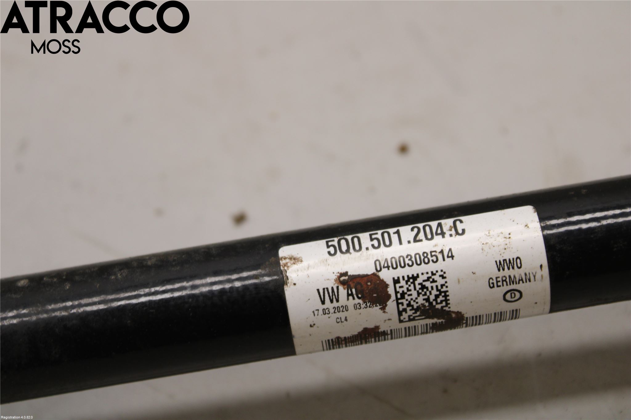 Skoda OCTAVIA (5E) 13-20 Drivaksel Bak Kompl Høyre