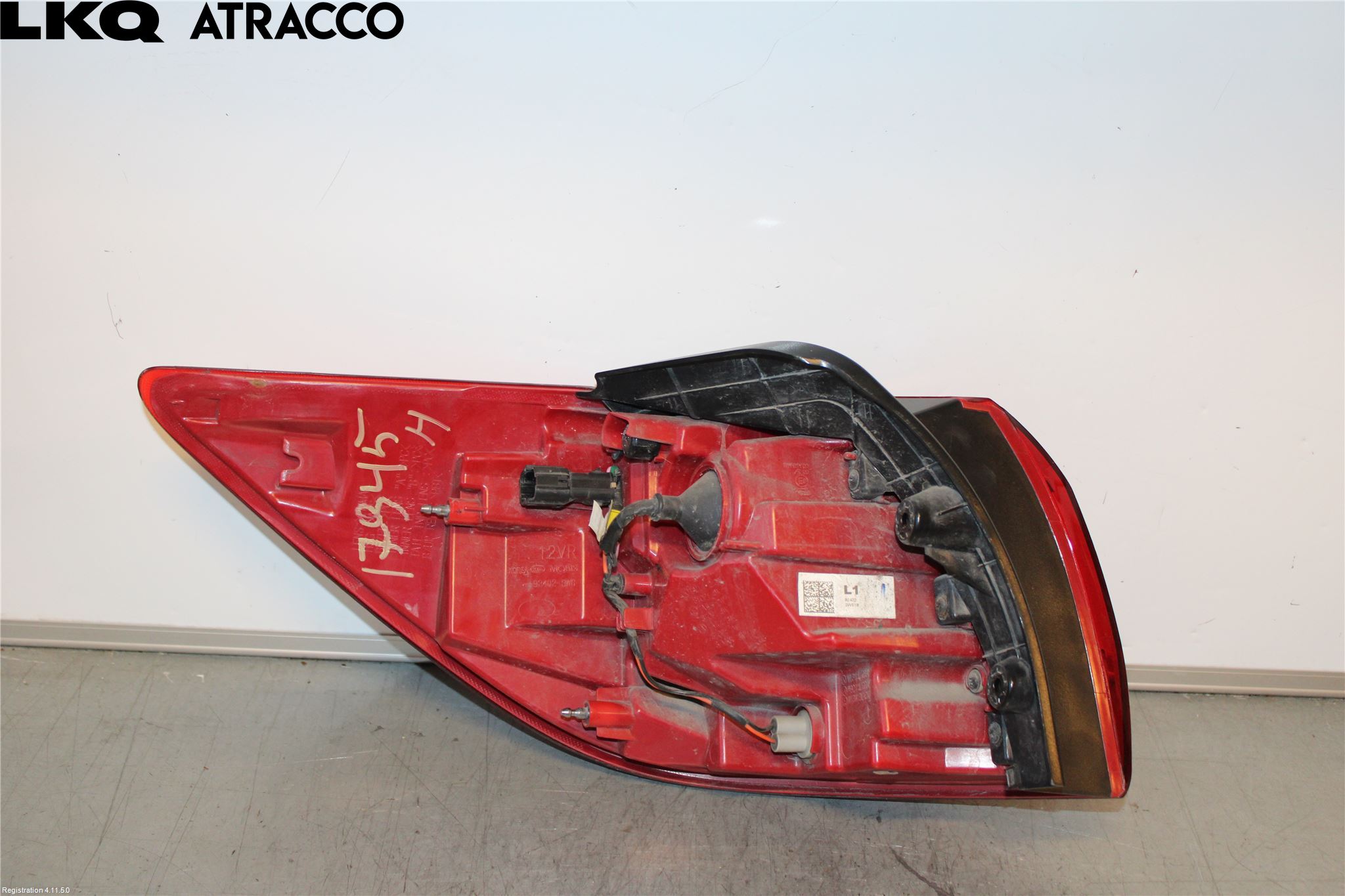 Kia SPORTAGE (SL) 11-15 Baklykt Venstre