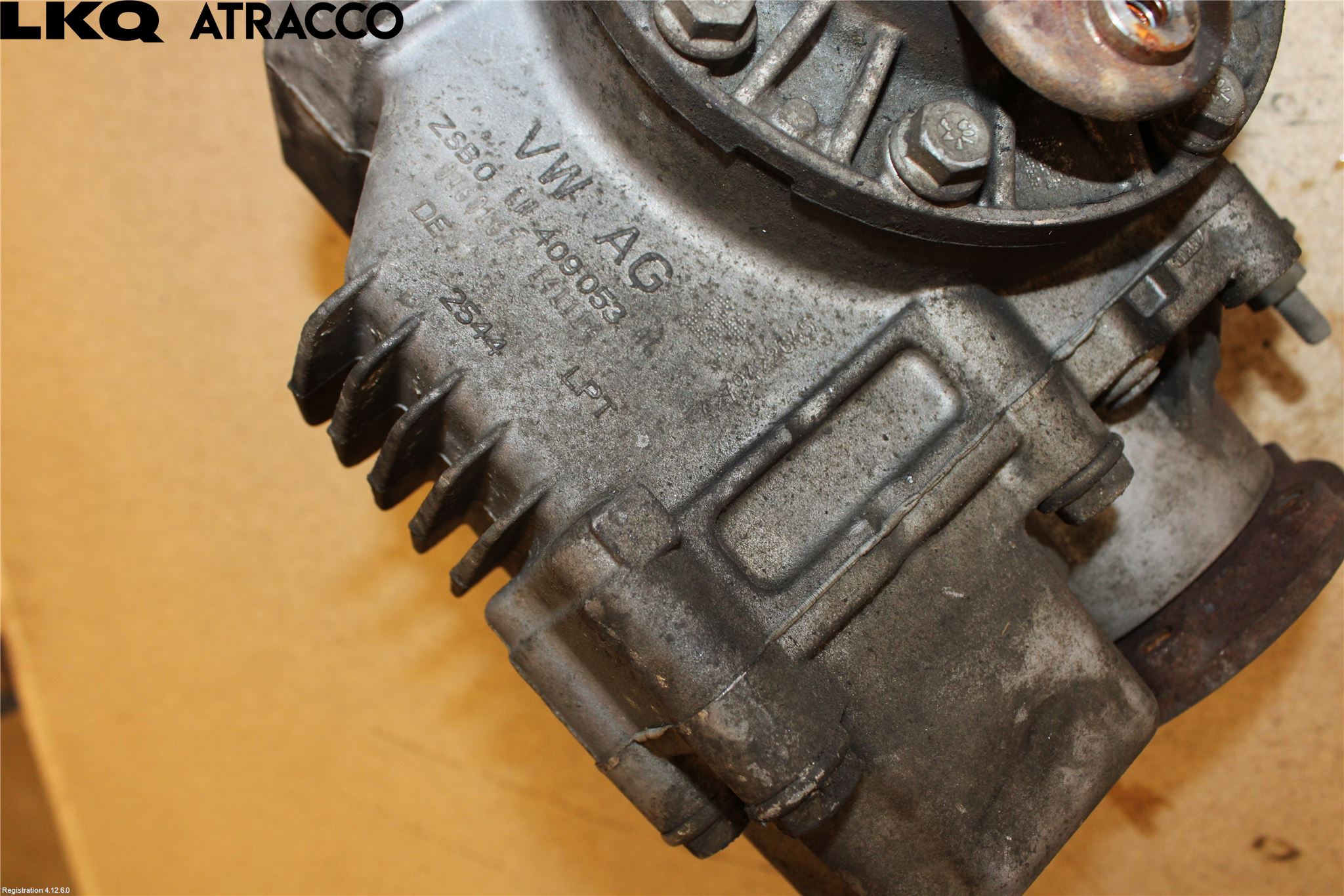 Volkswagen VW GOLF / E-GOLF VII 13-20 Gearkasse Fordelingskasse