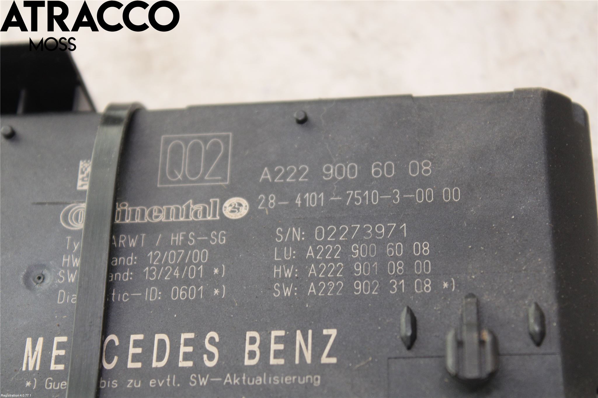 Mercedes-Benz MB C-KLASS (W205) 14-21 Styreenhet Øvrig