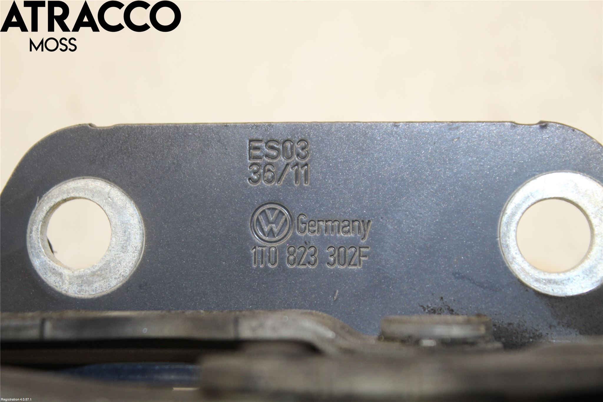 Volkswagen VW TOURAN 10-15 Panser Hengsel - Hengsler