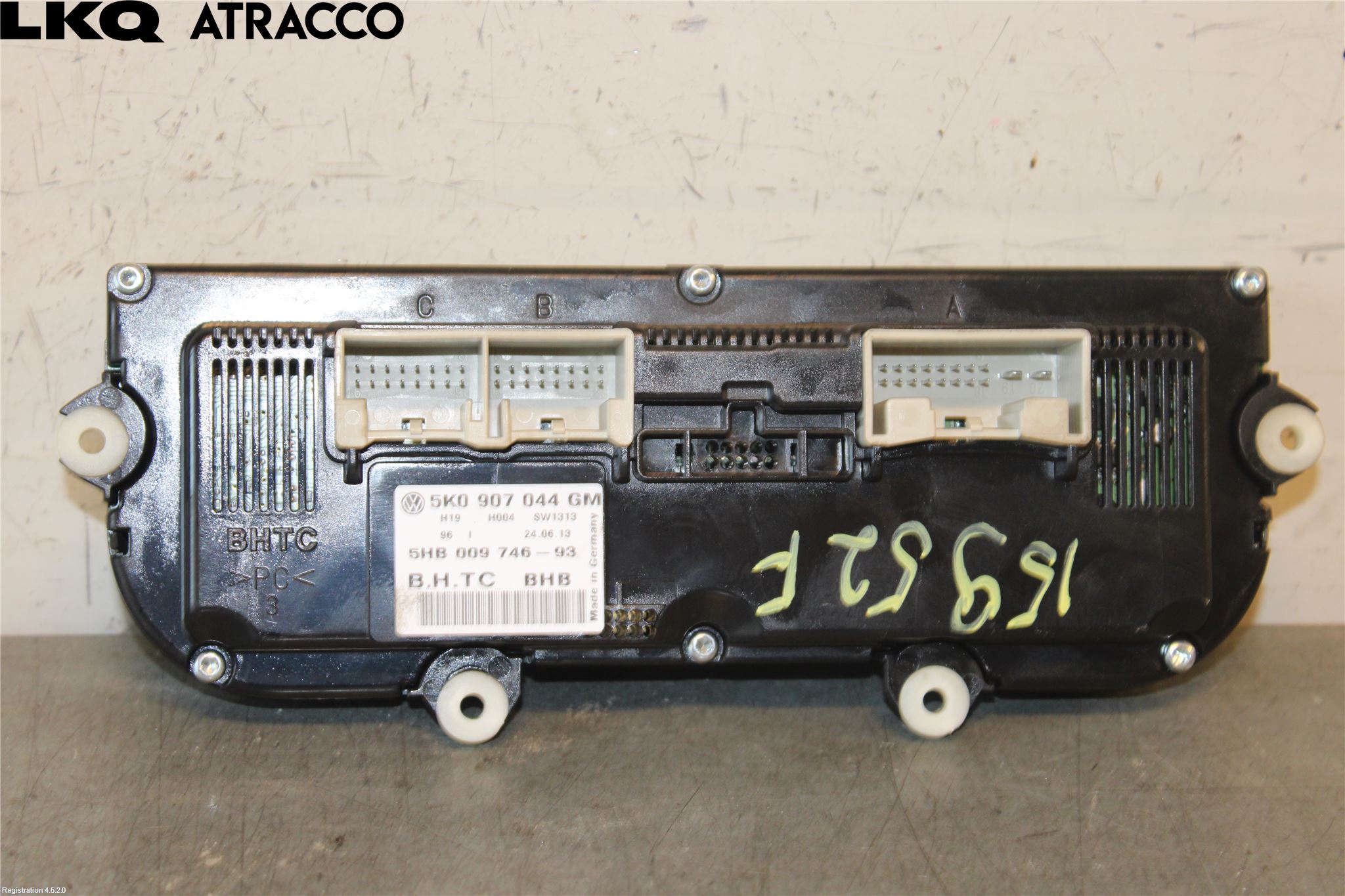 Volkswagen VW GOLF PLUS/CROSS GOLF 04-14 Varme Ac Betjening-Display