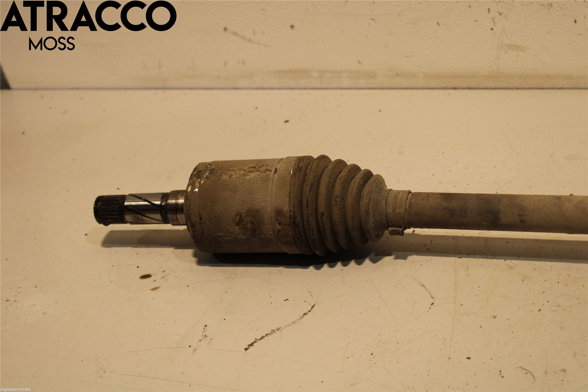 Volvo XC60 14-17 Drivaksel Bak Kompl Venstre