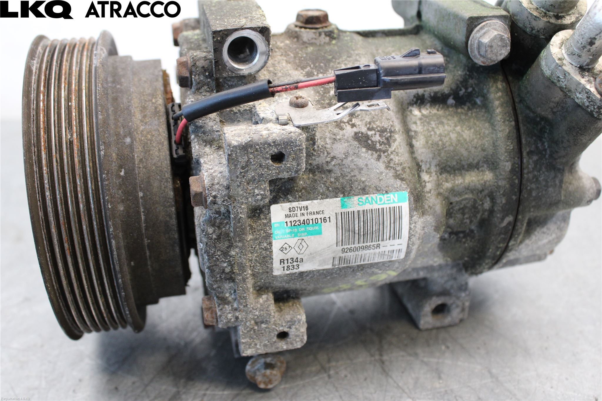 Nissan QASHQAI 10-14 Varme Ac Kompressor