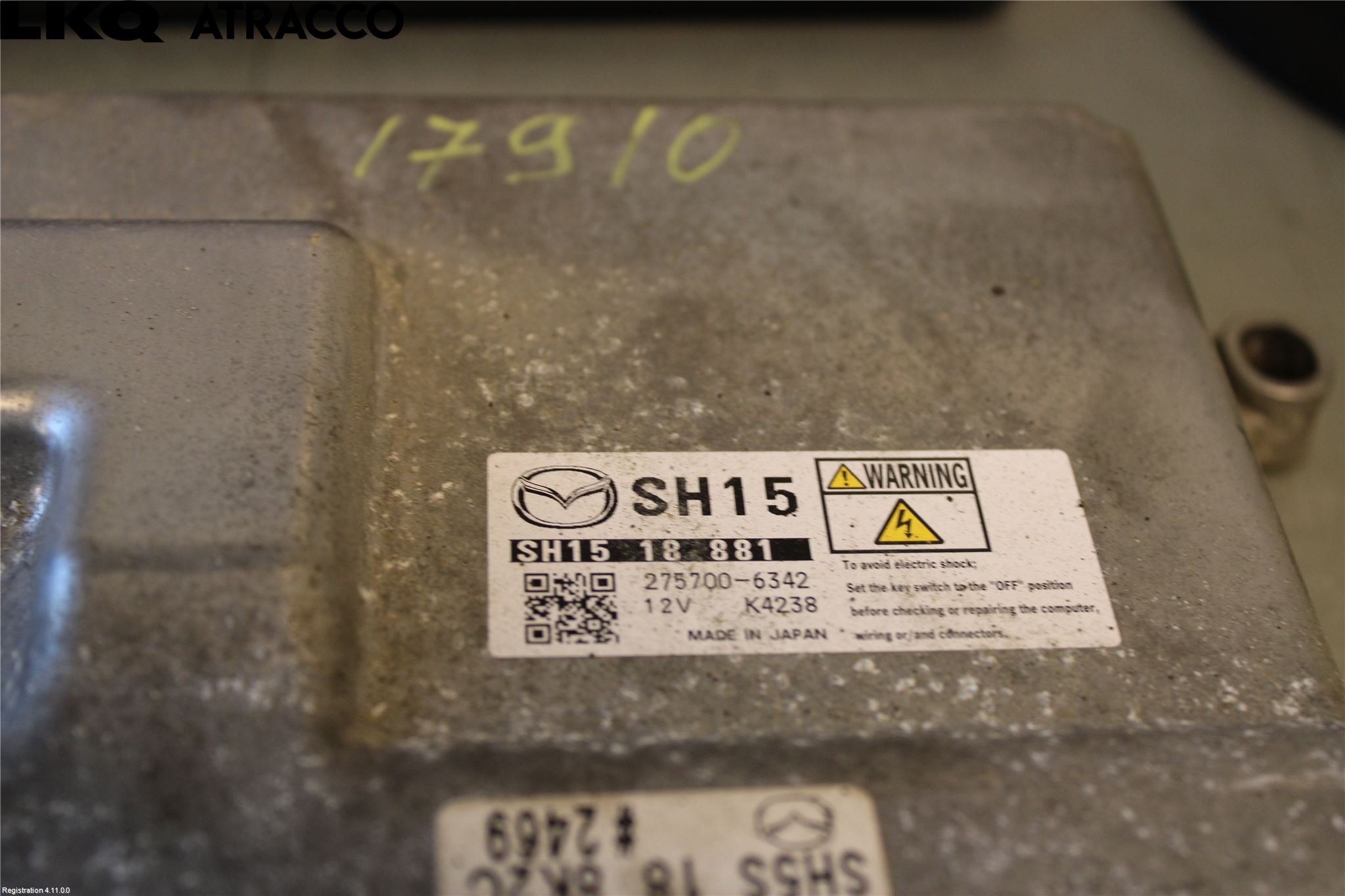 Mazda 6 13- Styreenhet Innsprøytning