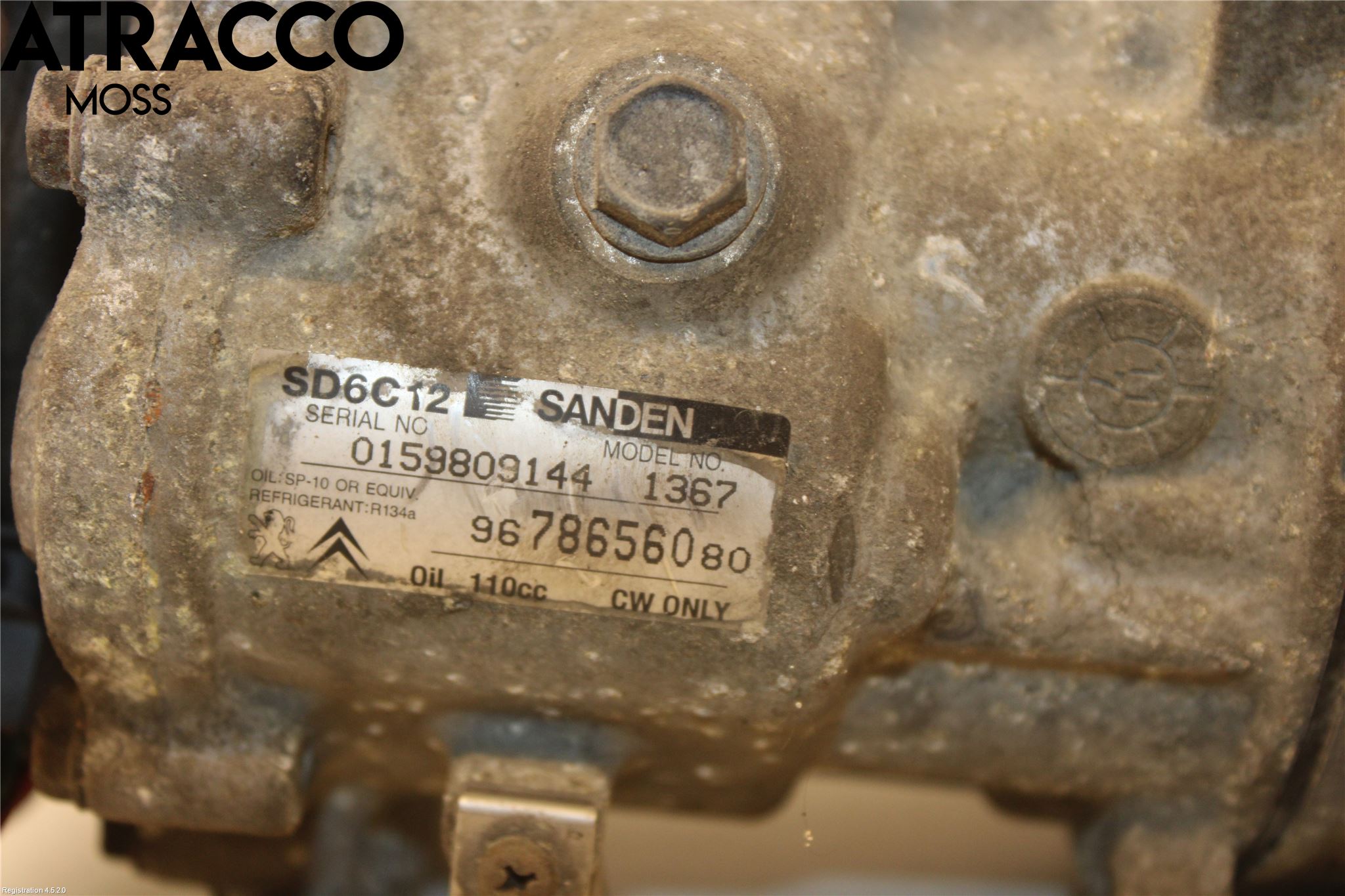 Peugeot 508 11-18 Varme Ac Kompressor