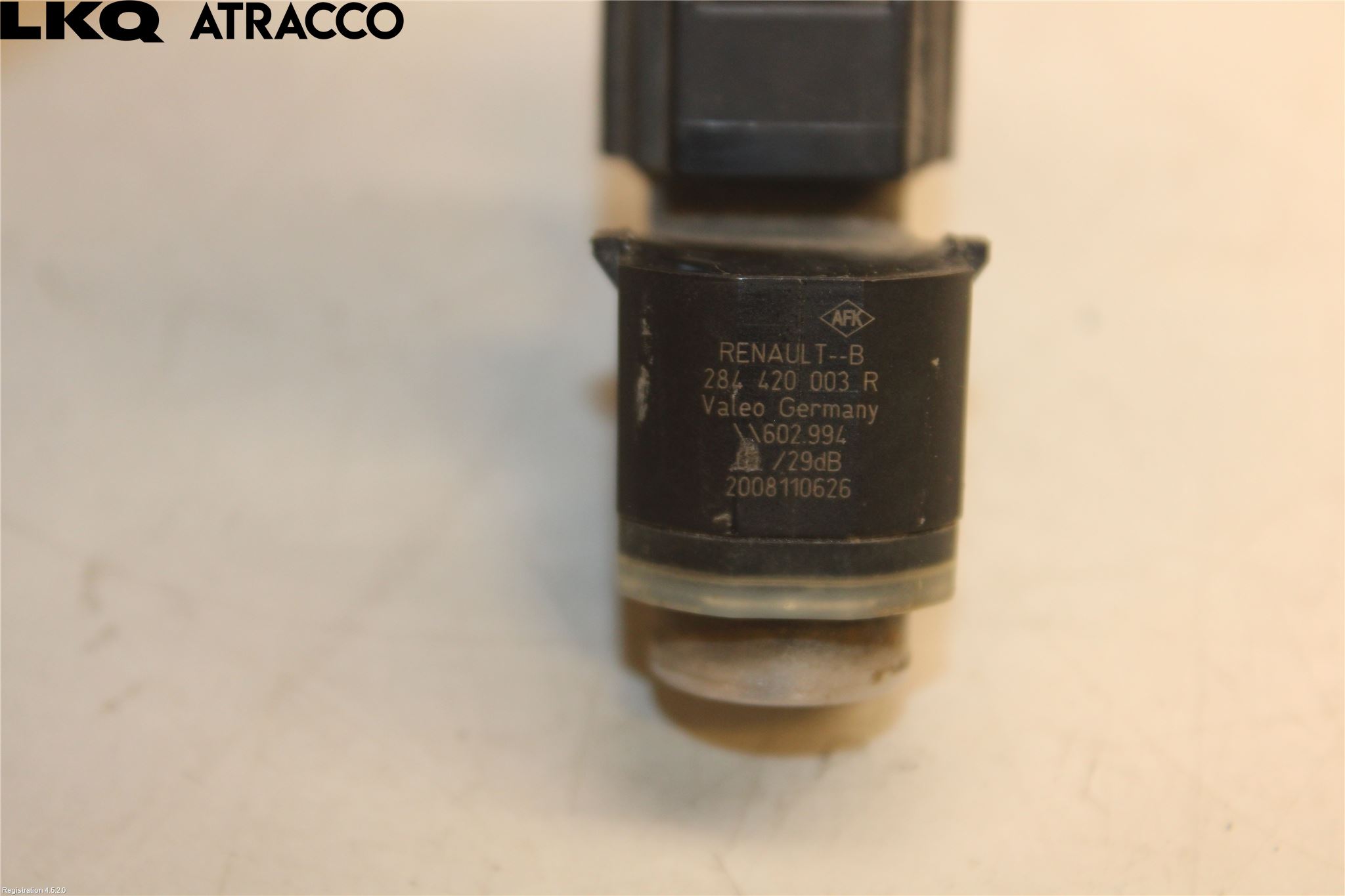 Renault MEGANE III 09-15 Sensor Ryggesensor