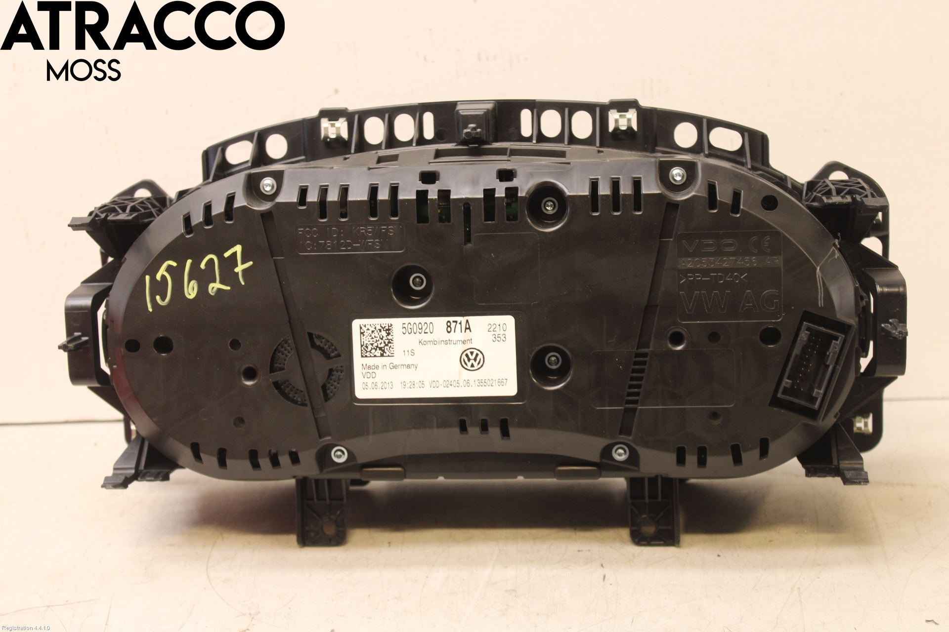 Volkswagen VW GOLF / E-GOLF VII 13-20 Instr Kombinert