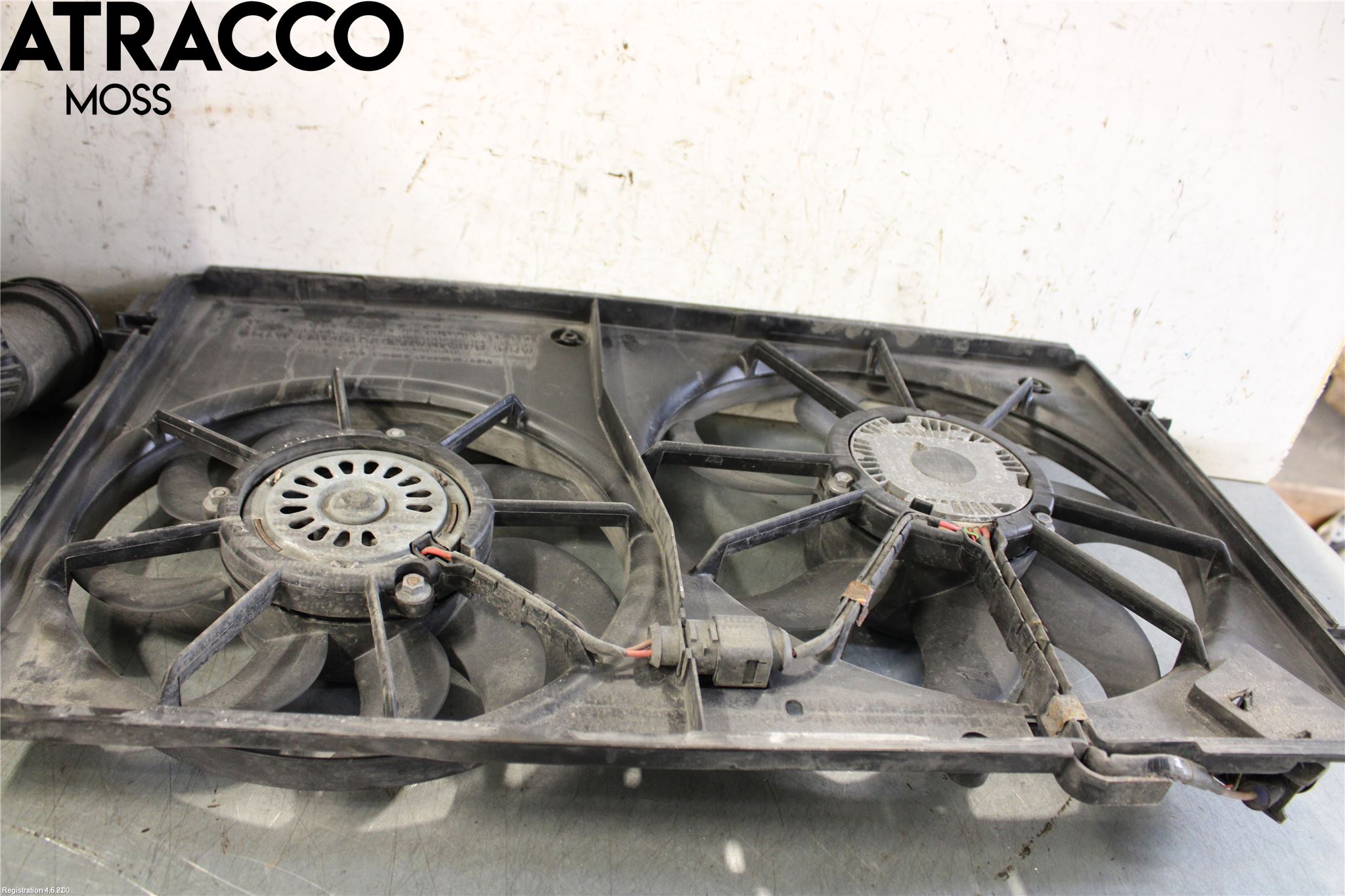 Volkswagen VW GOLF VI 09-13 Kjølevifte-Radiator Hus-Kåpe