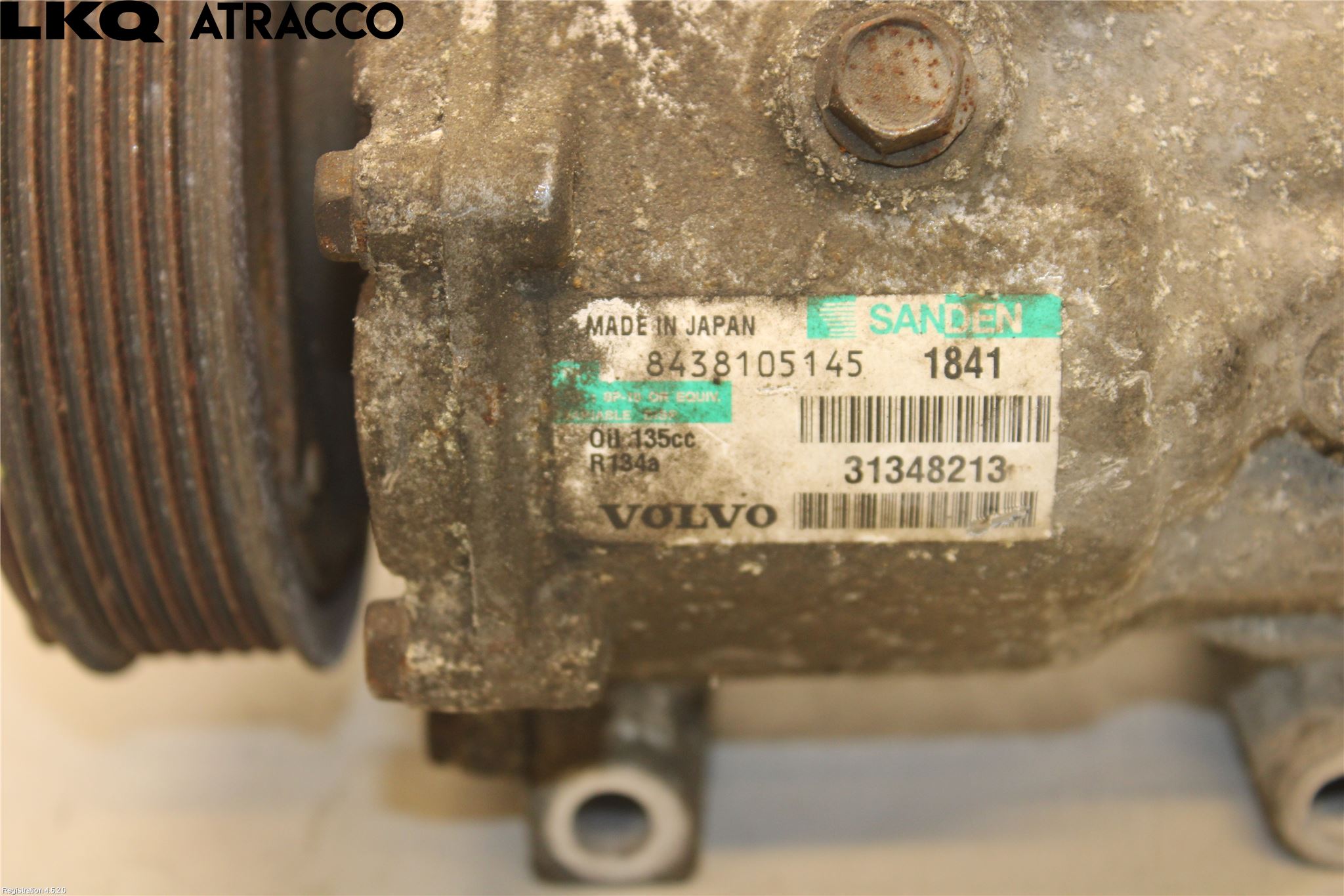 Volvo V70 08-13 Varme Ac Kompressor