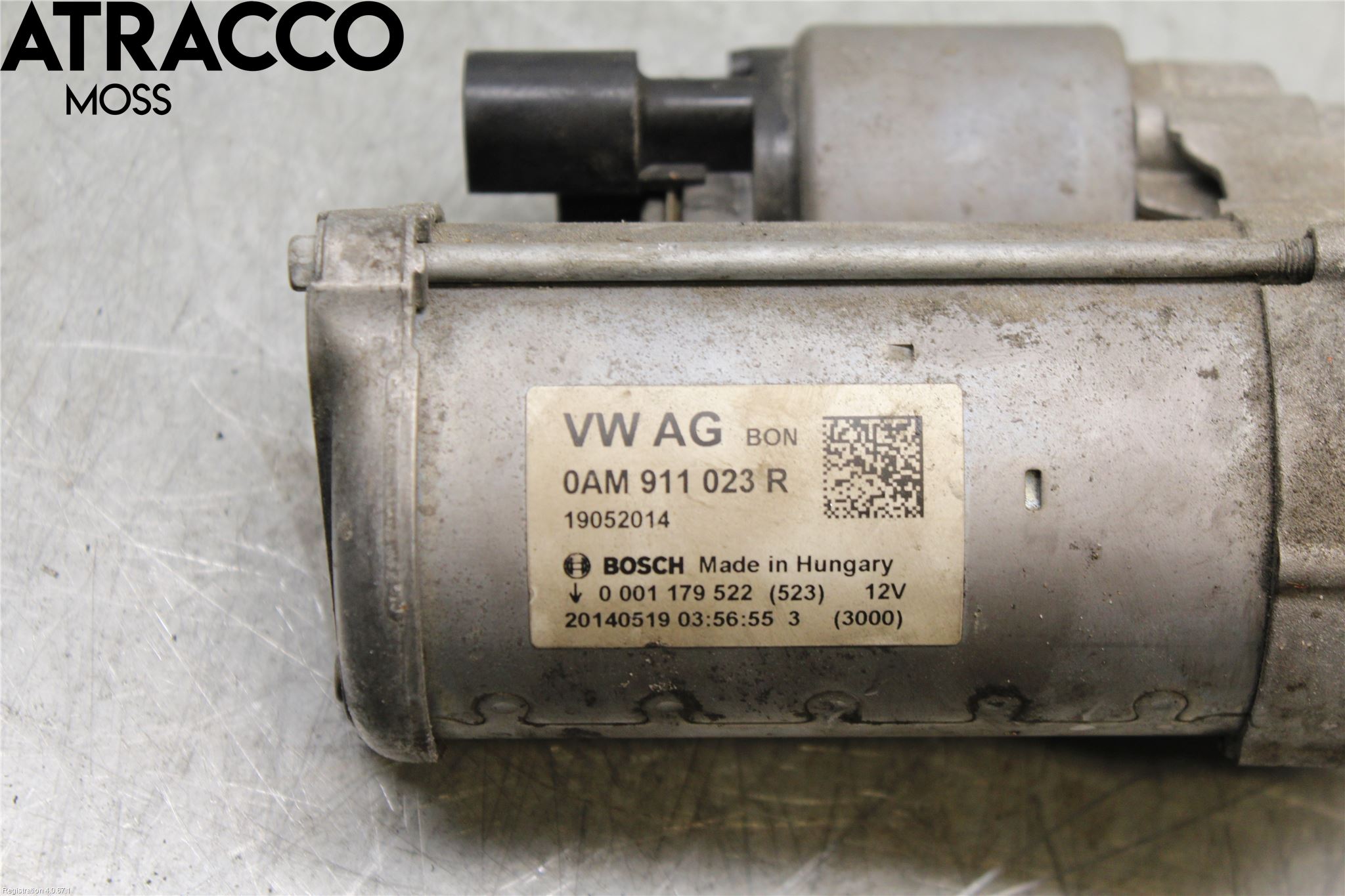 Audi A3/S3 8V 13-20 Startmotor