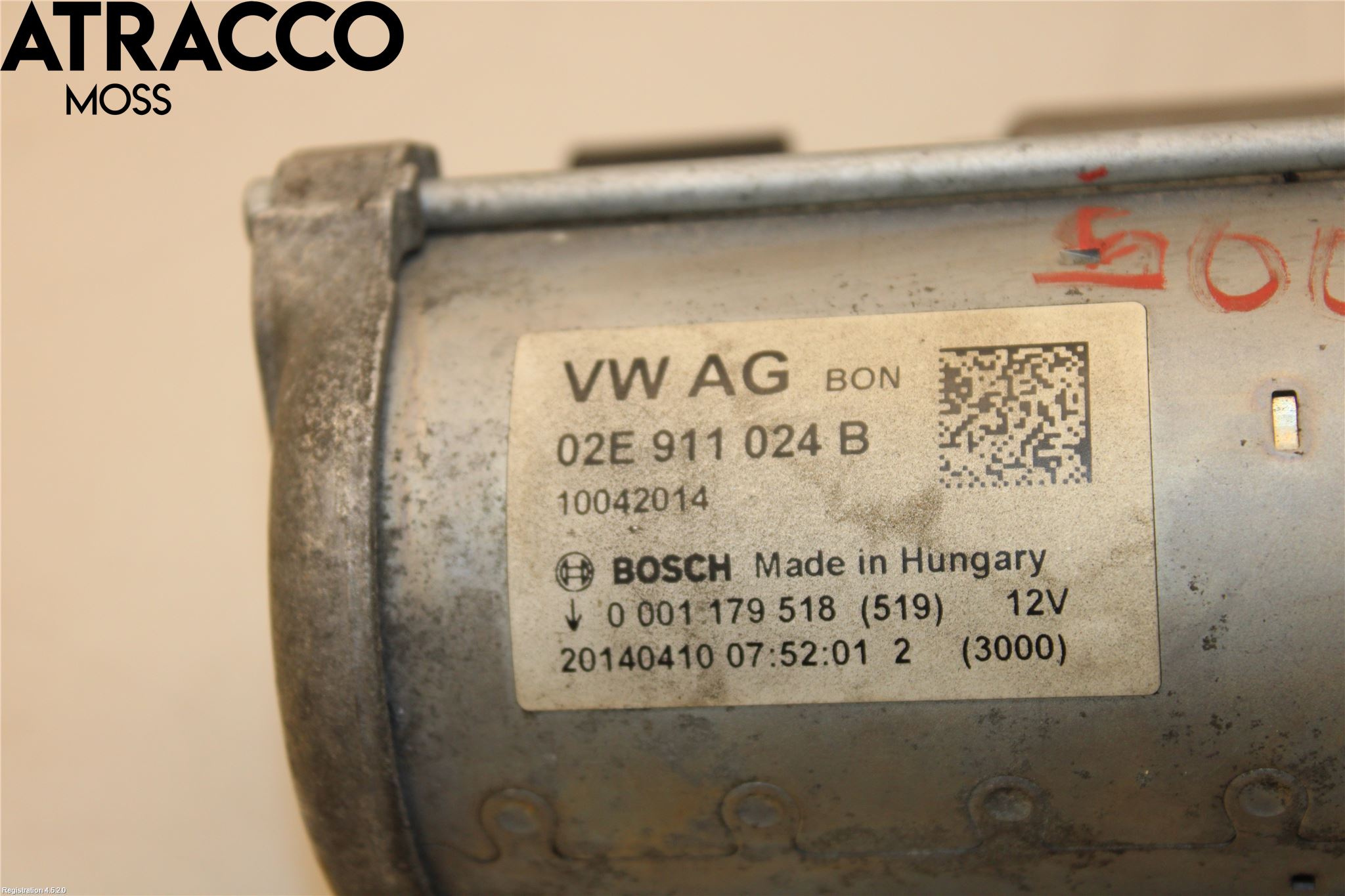 Audi A3/S3 05-13 Startmotor