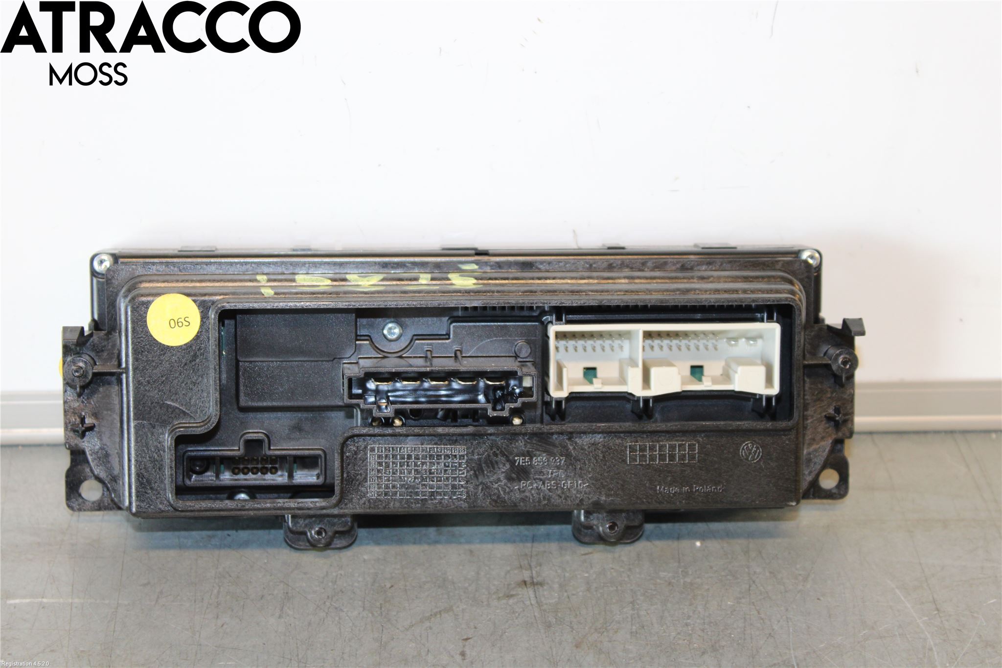Volkswagen VW TRANSP/CARAVELLE (T6) 16-22 Varme Ac Betjening-Display