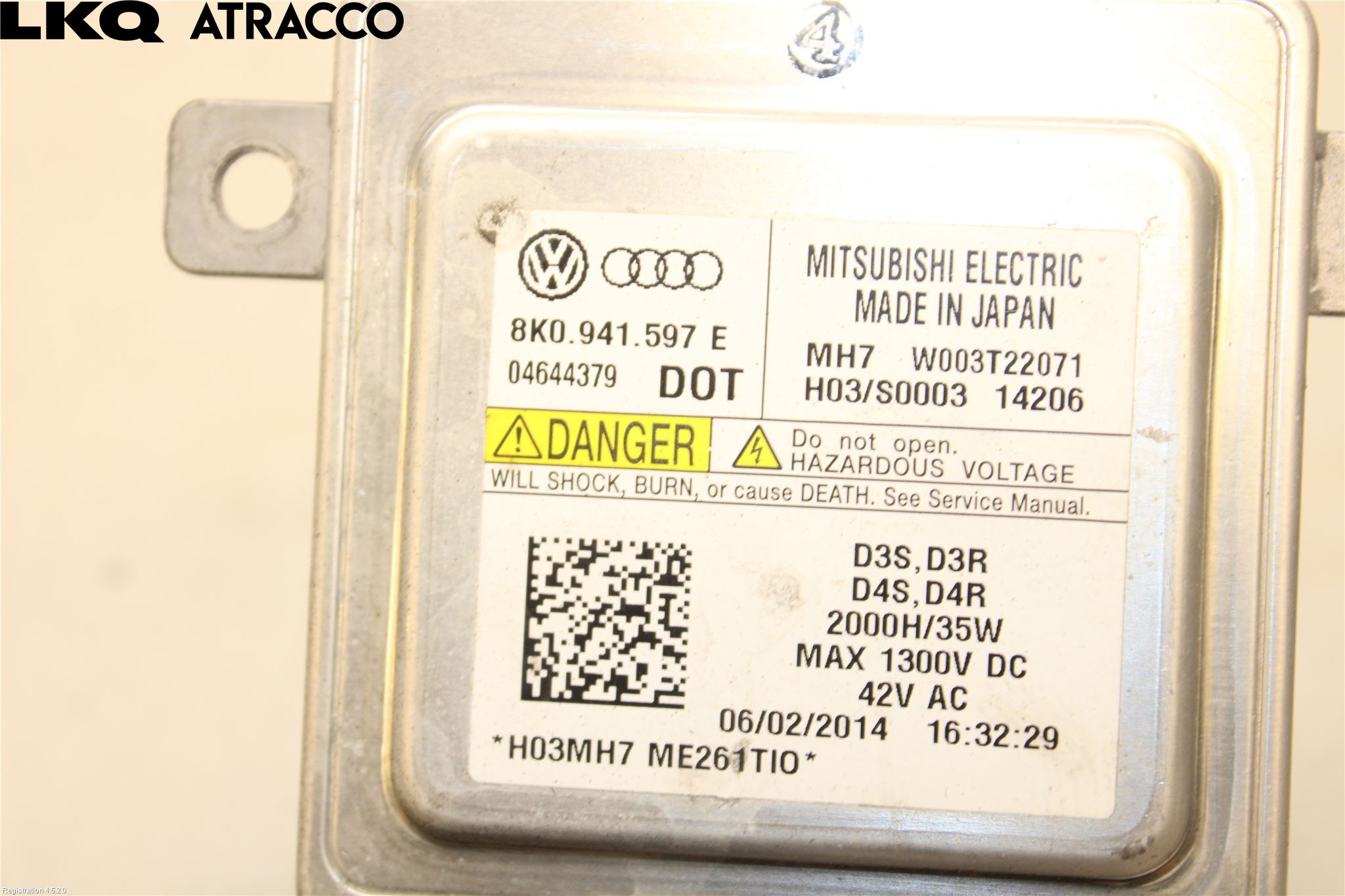 Volkswagen VW GOLF / E-GOLF VII 13-20 Styreenhet Xenon