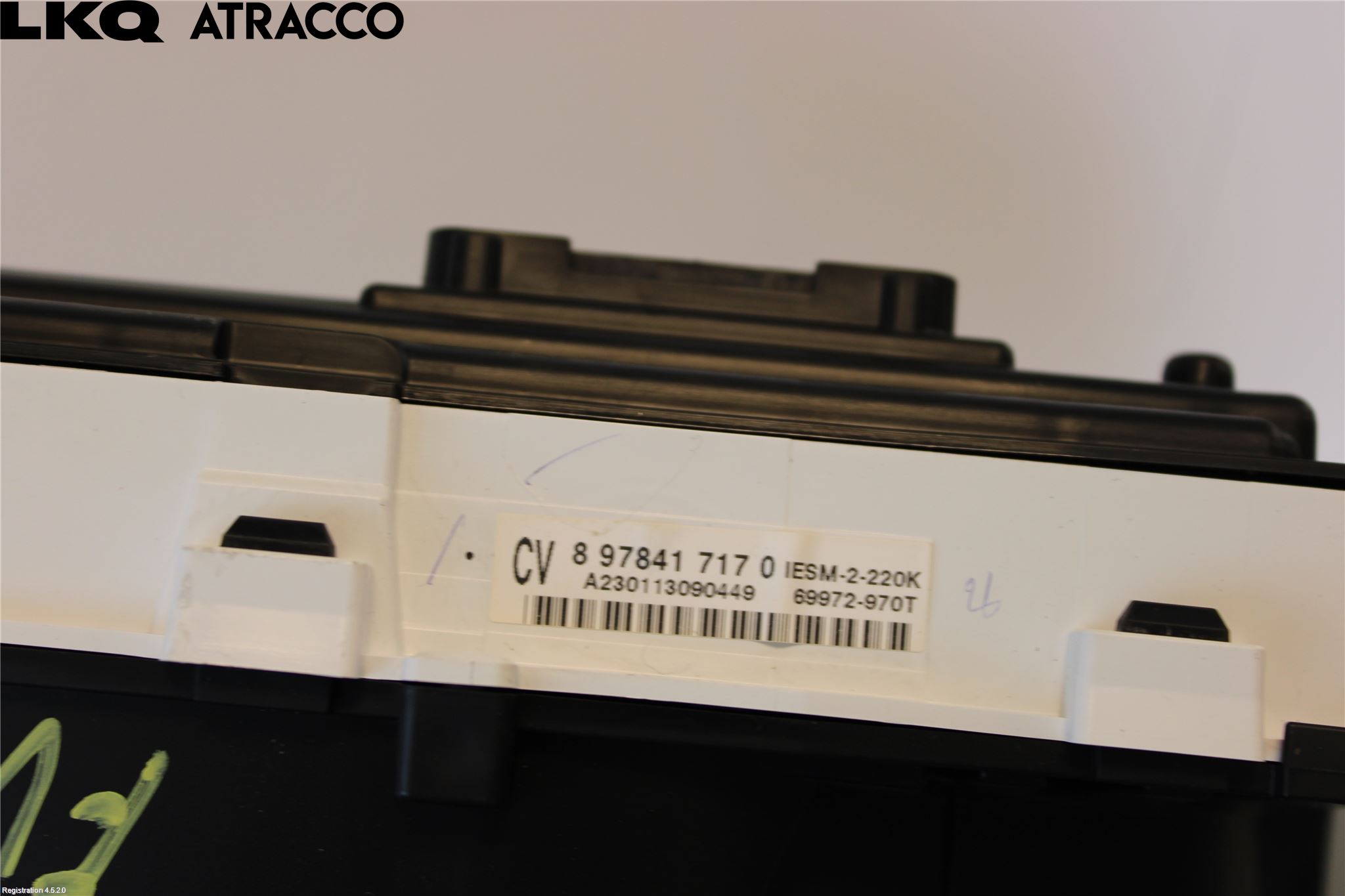 Isuzu D-MAX Instr Kombinert