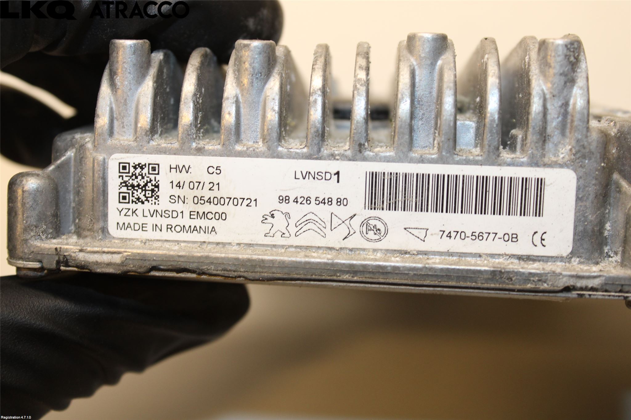 Citroen C4/E-C4 C4X/E-C4X III 21- Styreenhet Øvrig