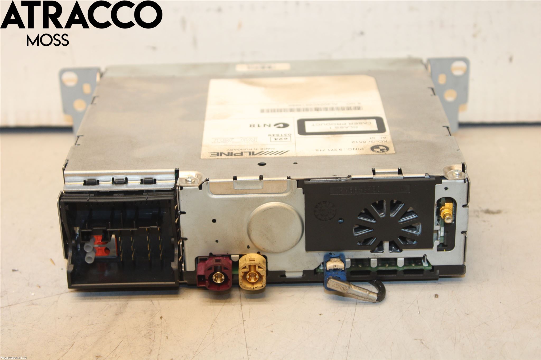 BMW 1 F20/F21 11-19 Stereo Radio Med Cd