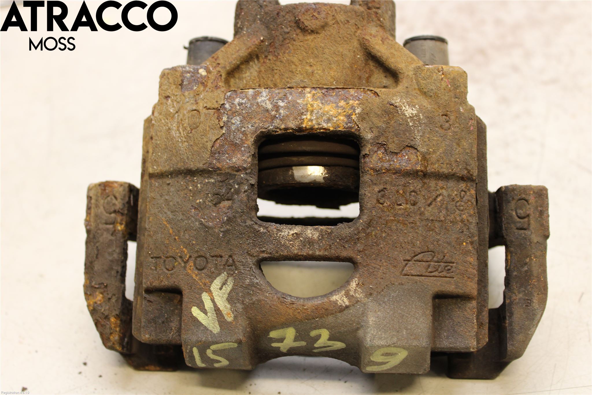Toyota YARIS XP130 12-14 Bremsecaliper Foran Venstre
