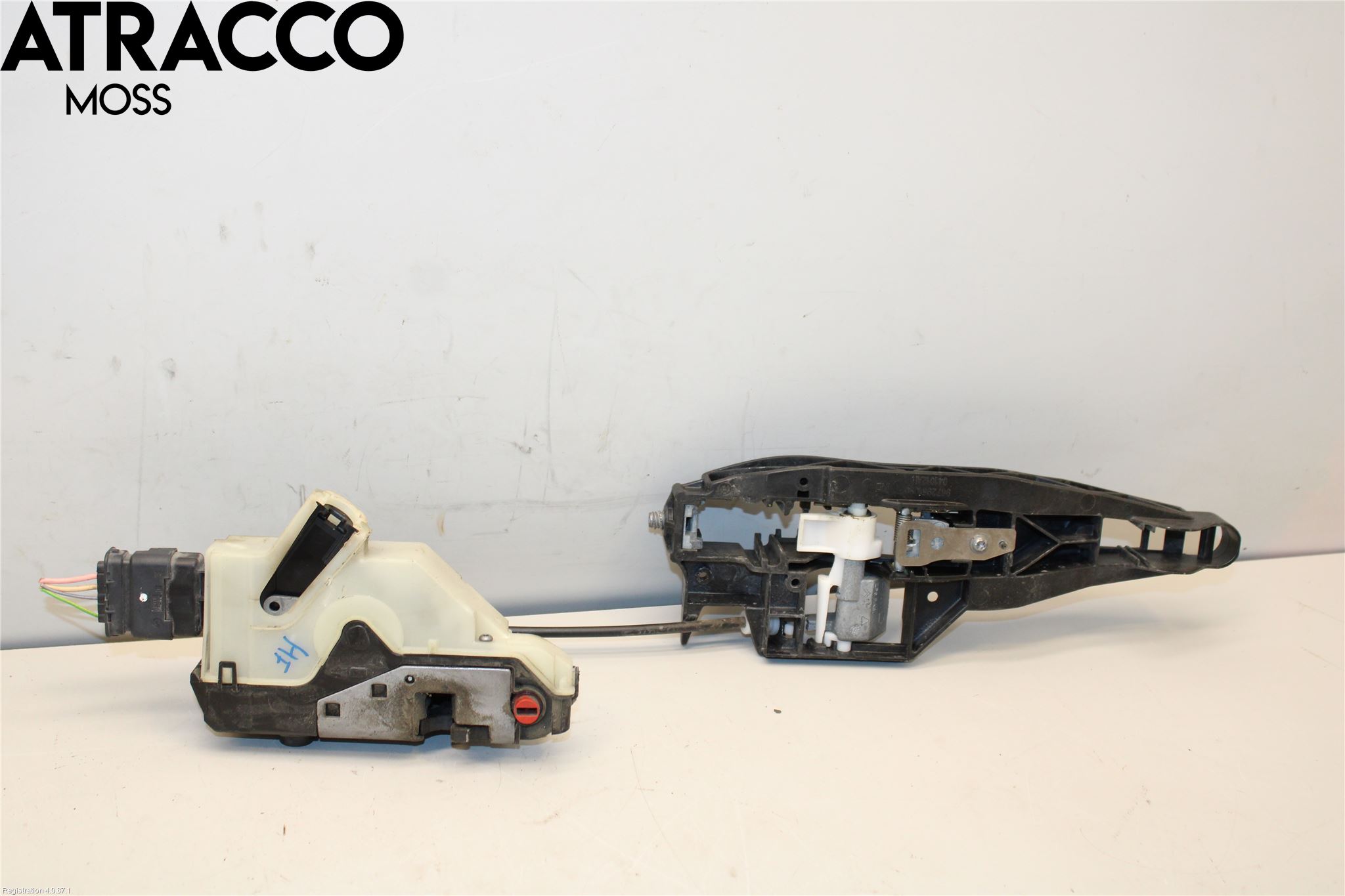 Peugeot 208 12-15 Dørlås - Låsekasse