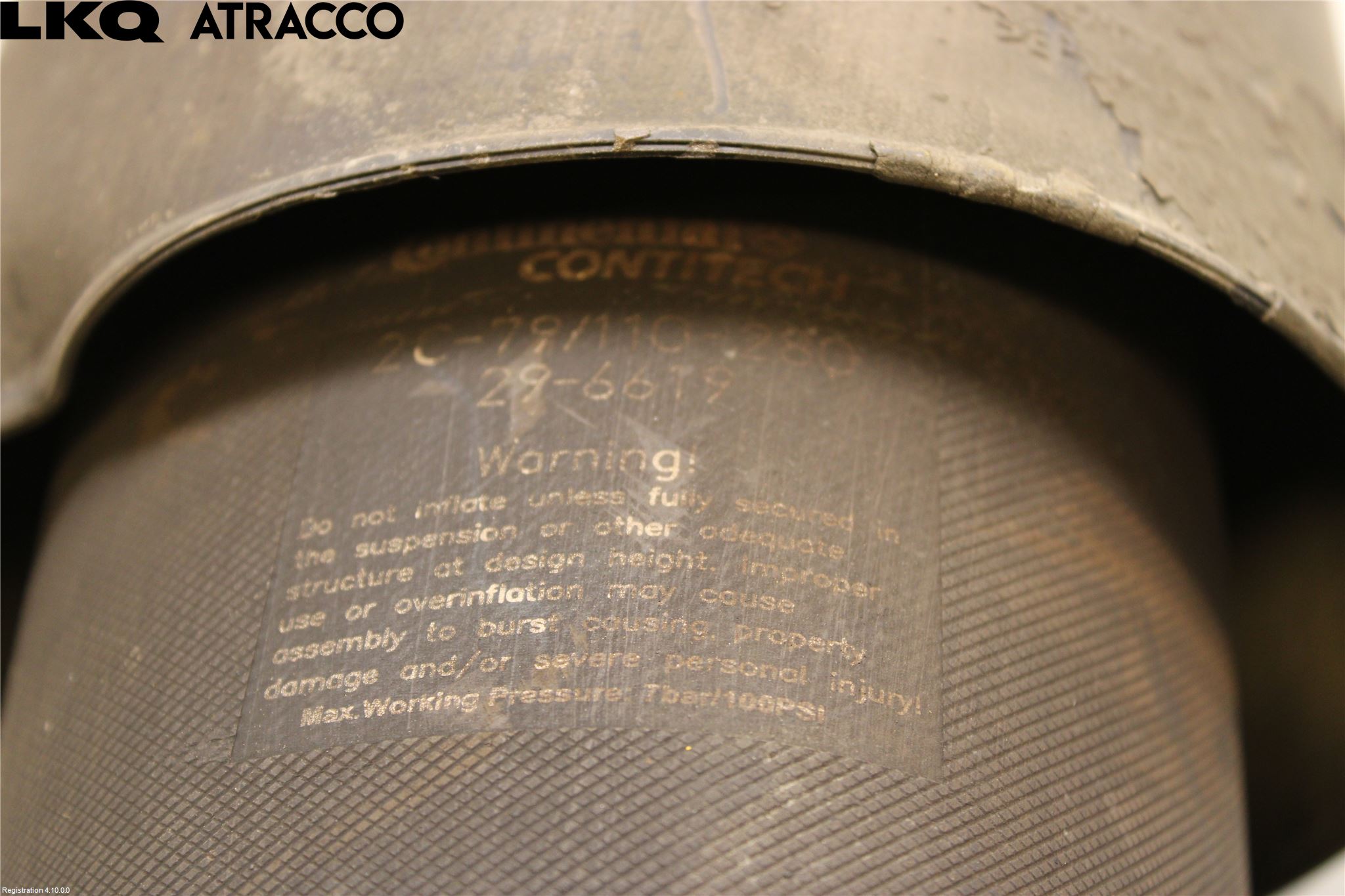 BMW 5 GT F07 09-17 Nivåreg Belg - Luftpute