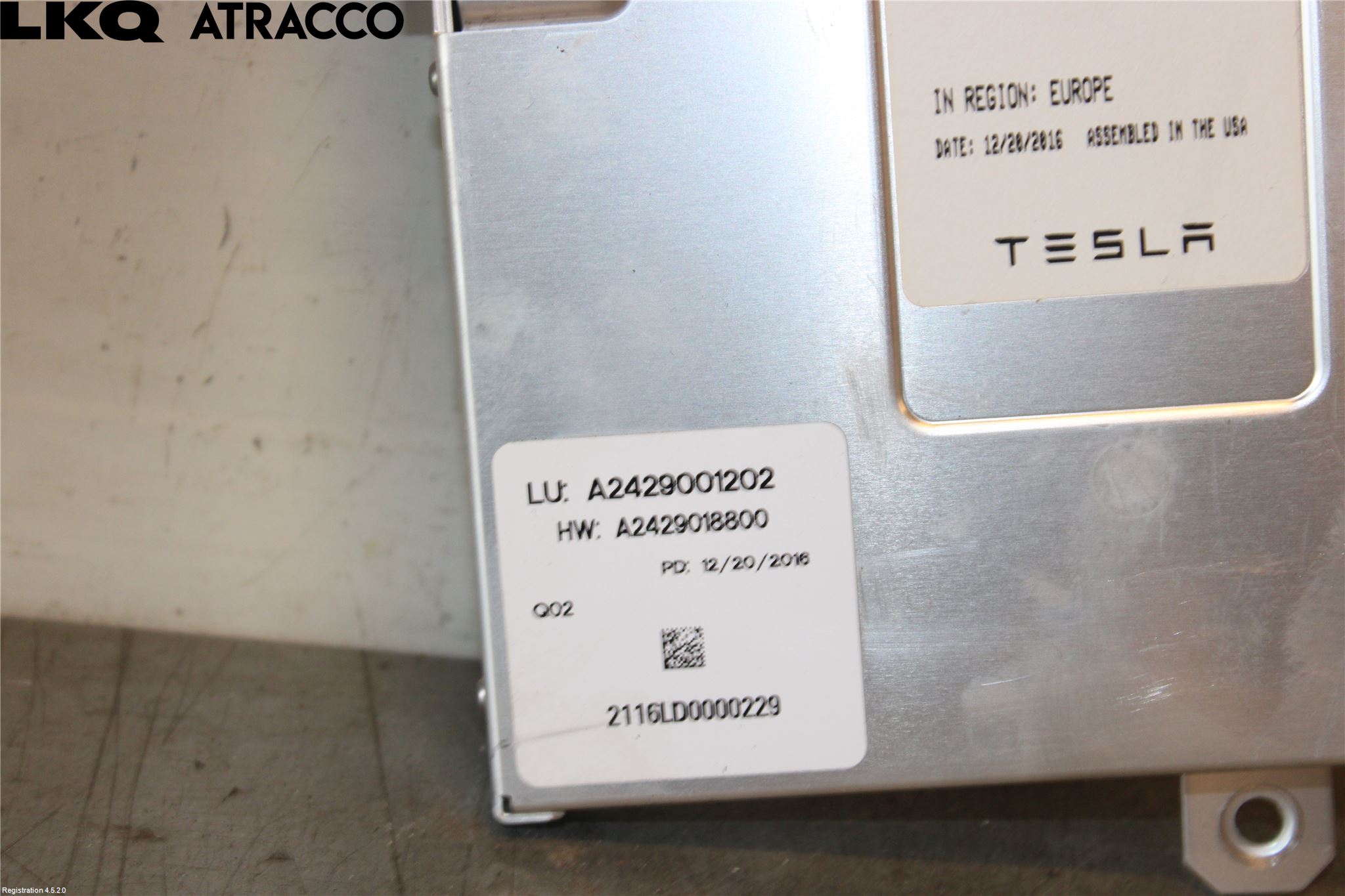 Mercedes-Benz MB B-KLASS (W246/W242) 12-19 Styreenhet Øvrig