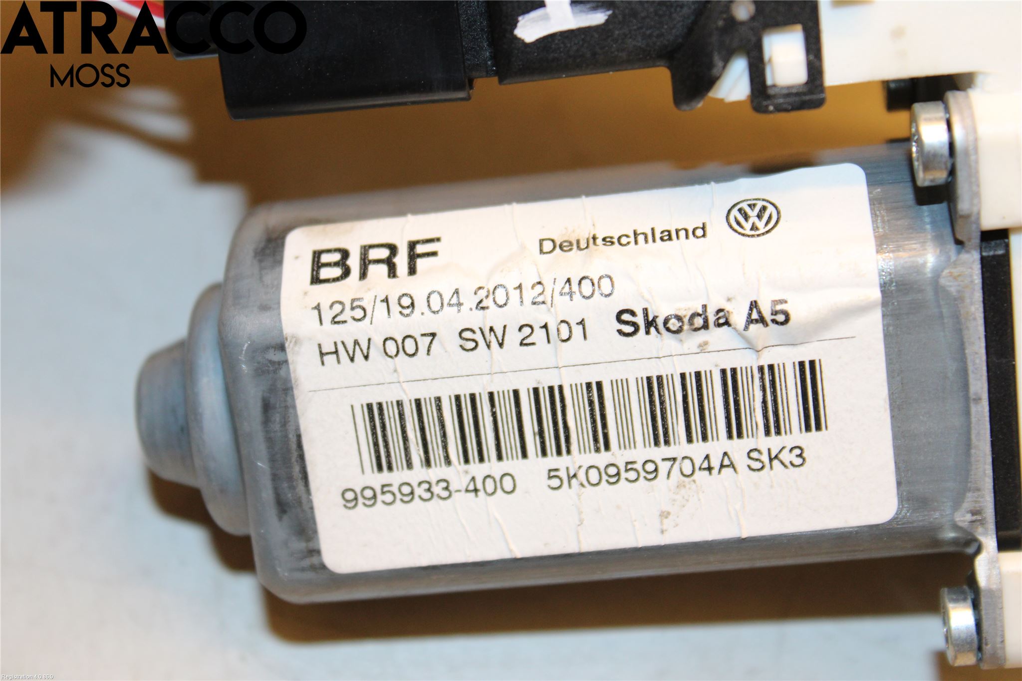 Skoda OCTAVIA (1Z) 05-13 Vindusheismotor