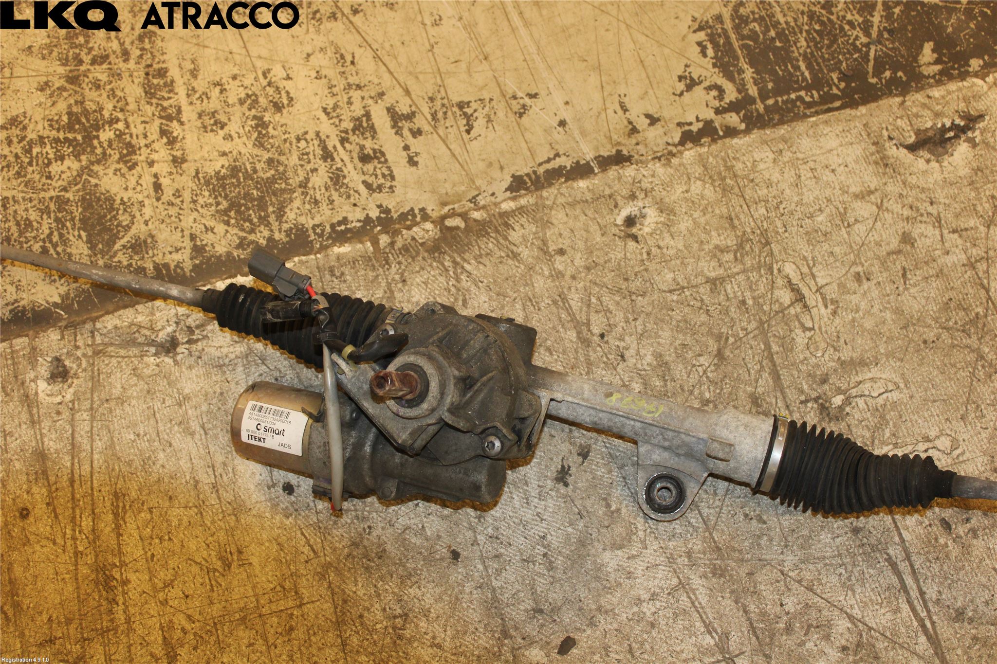 Smart FORTWO I 99-07 Servo Snekke - Tannstang