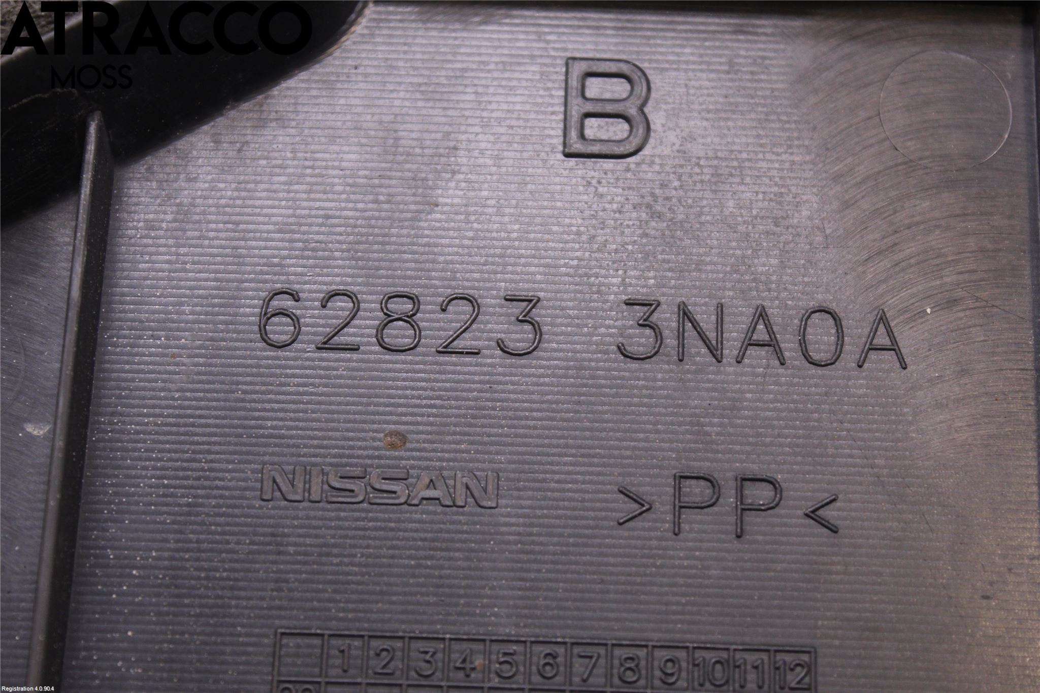 Nissan LEAF 11-17 Radiator Feste - Ramme - Bjelk