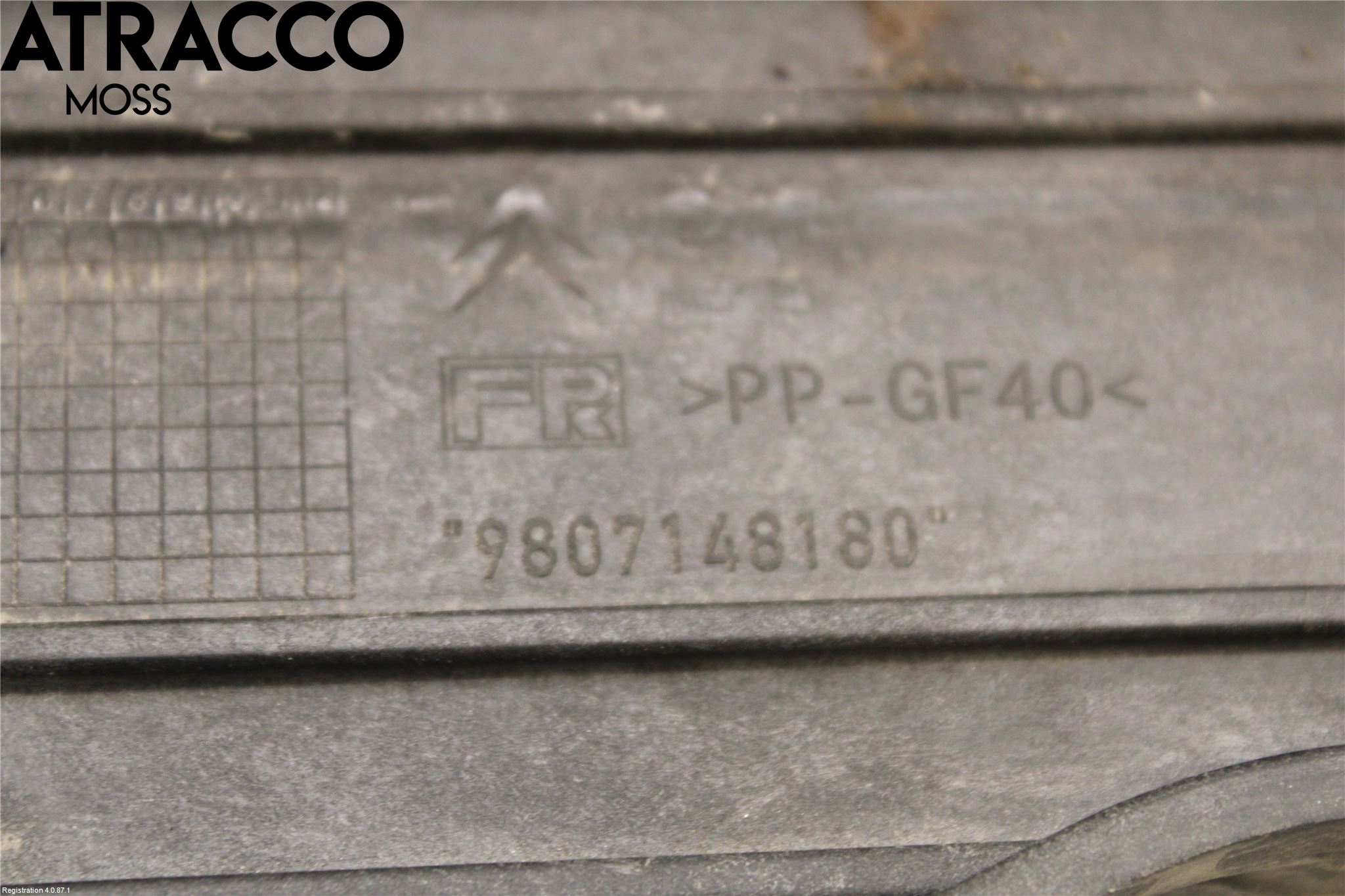 Peugeot 308 14-21 Panserlåsplate-Bjelke