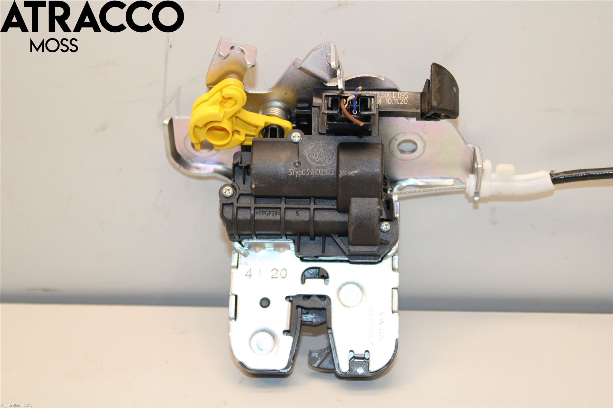 Audi E-TRON, S GE 19- Bakluke-Lokk Låsekasse