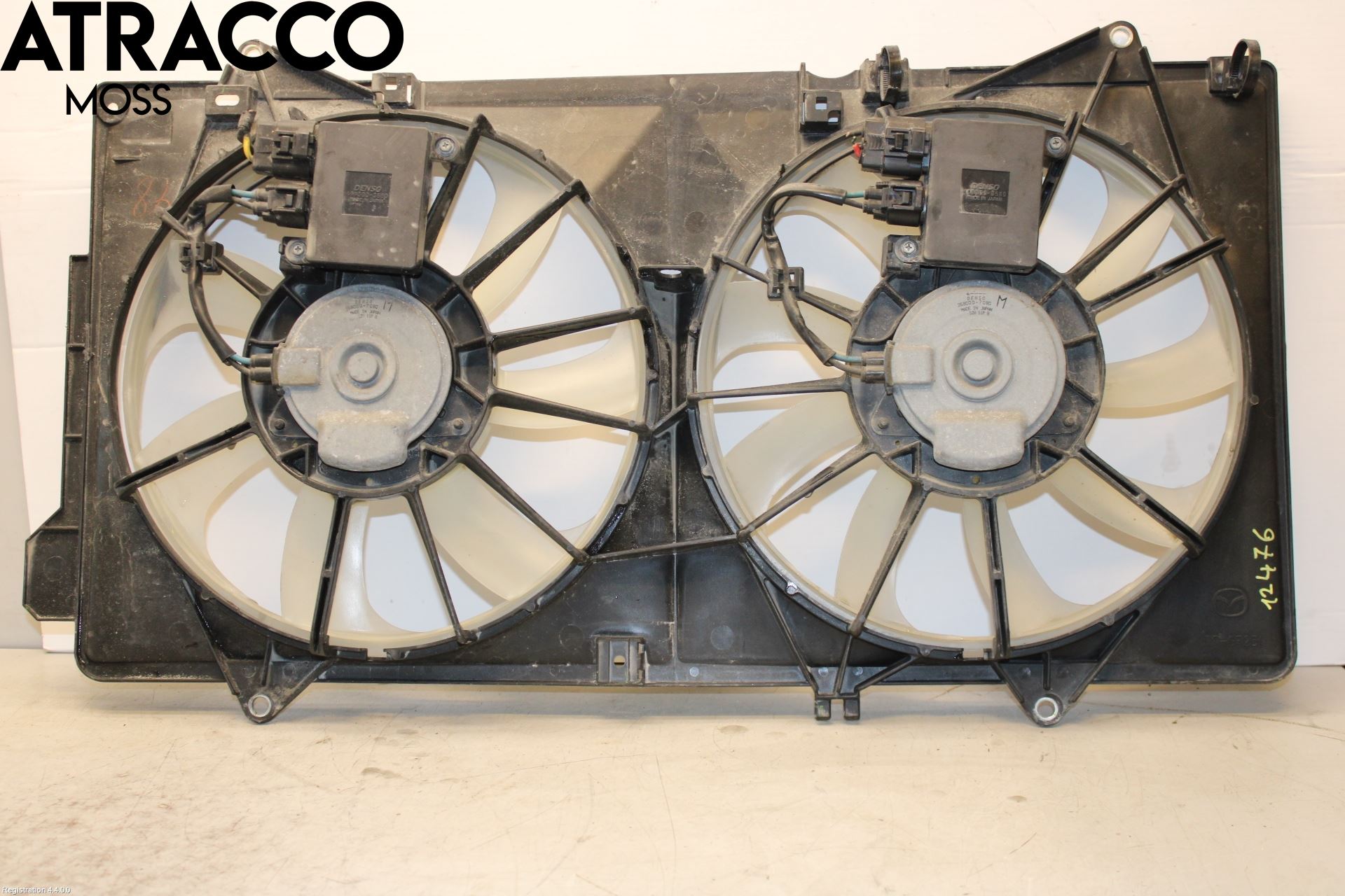 Mazda 6 13- Kjølevifte Elektrisk